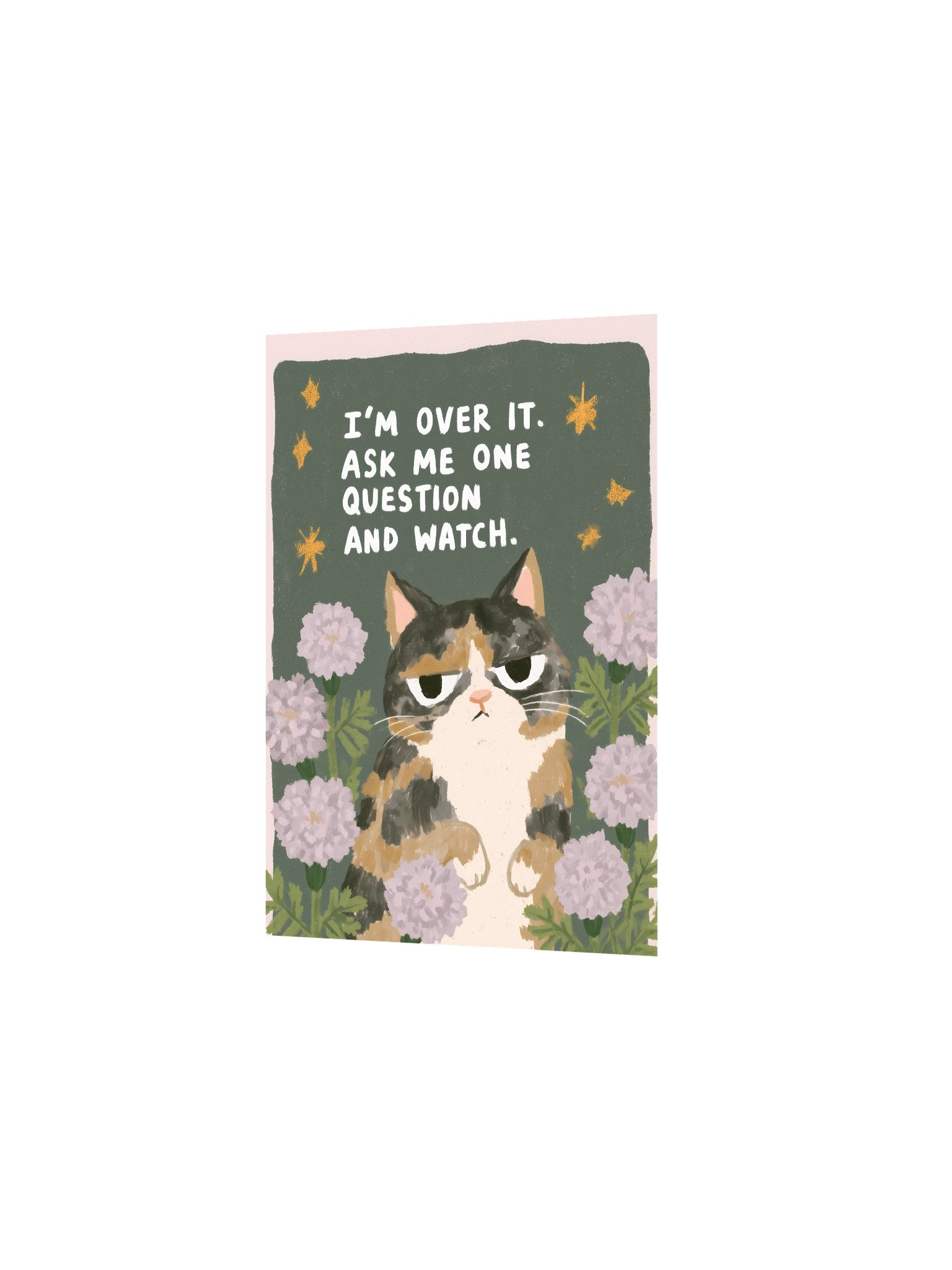 I’m Over It Cat Poster product image (17)