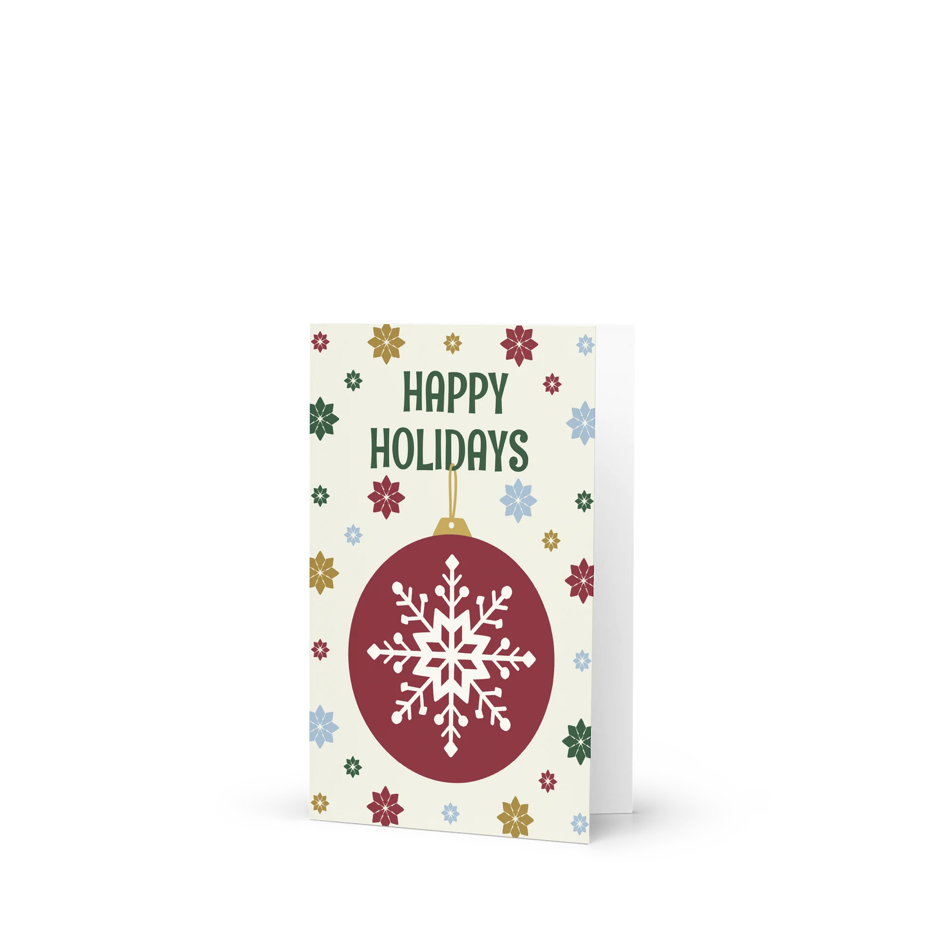 Happy Holidays Snowflake Ornament product image (1)