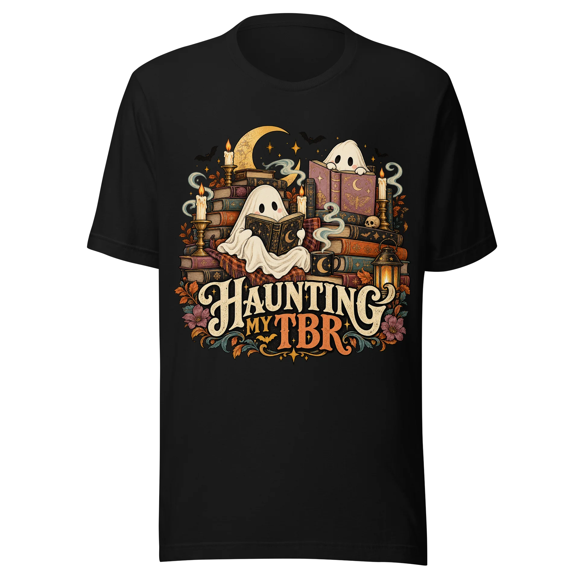 Haunting My TBR Halloween Bookish Tee product image (1)