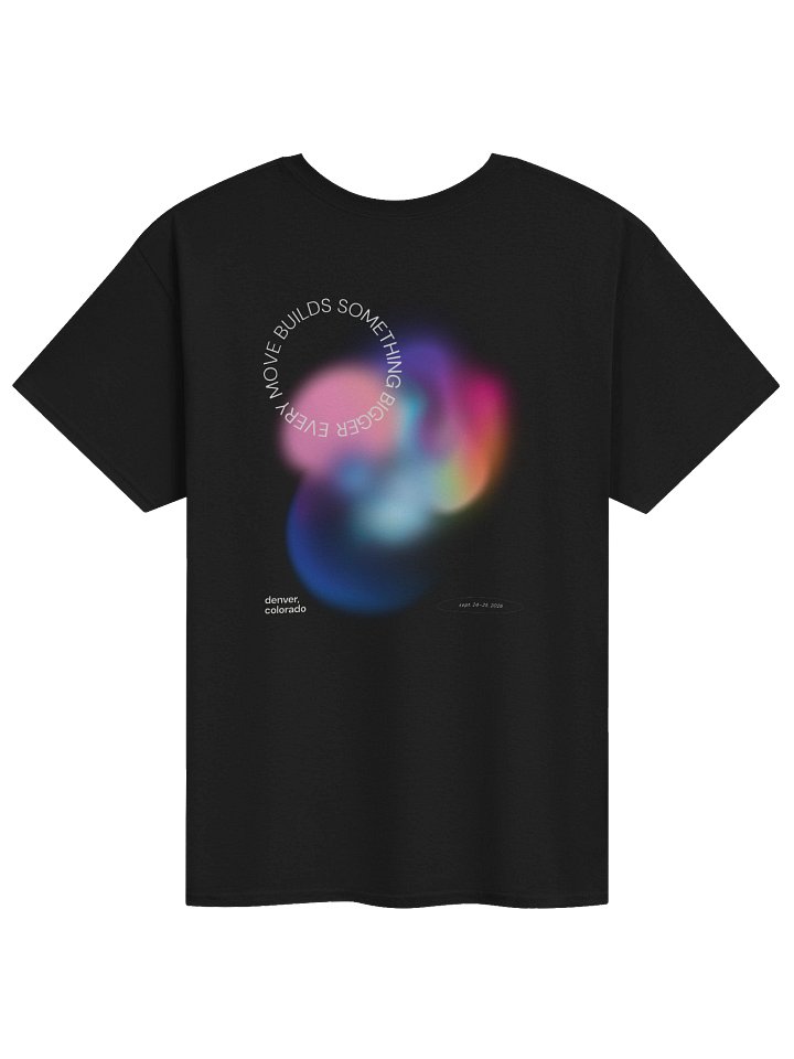 Move Forward Black T-Shirt product image (2)