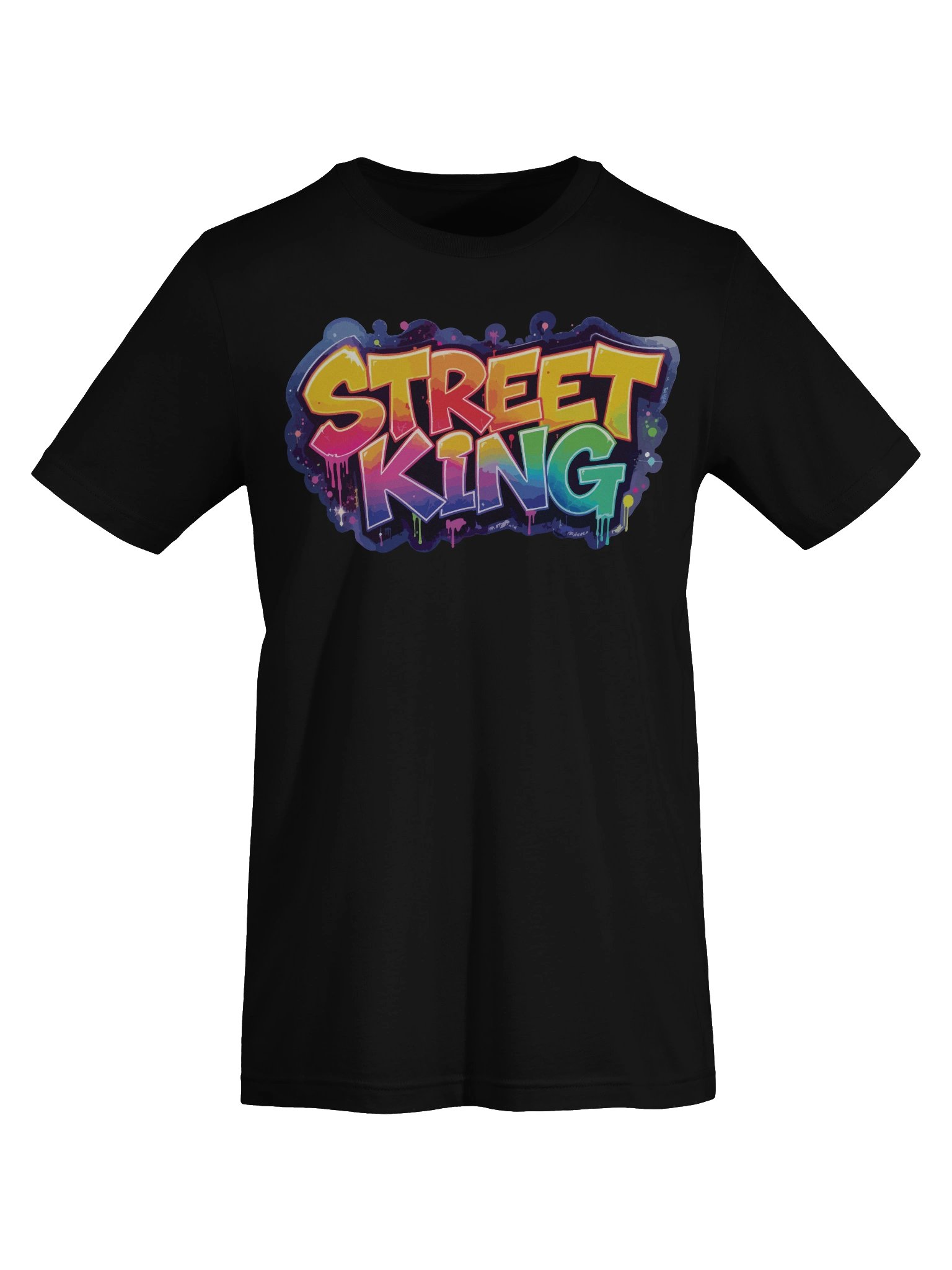 Graffiti King Street T-Shirt - Unisex T-Shirt – Premium Printed T-Shirt for Everyday Casual & Streetwear product image (7)