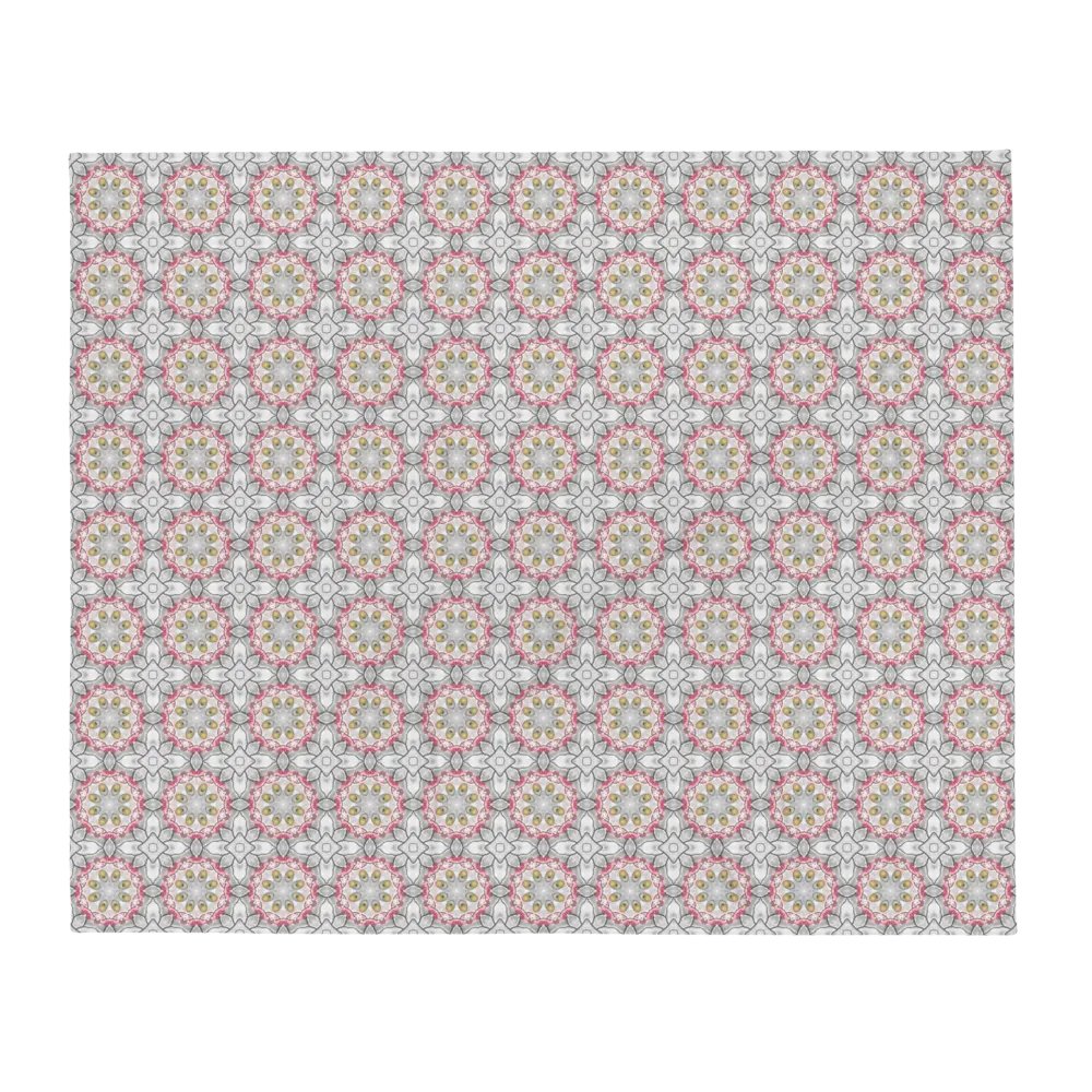 Serene Bird and Blossom Pattern Blanket product image (2)