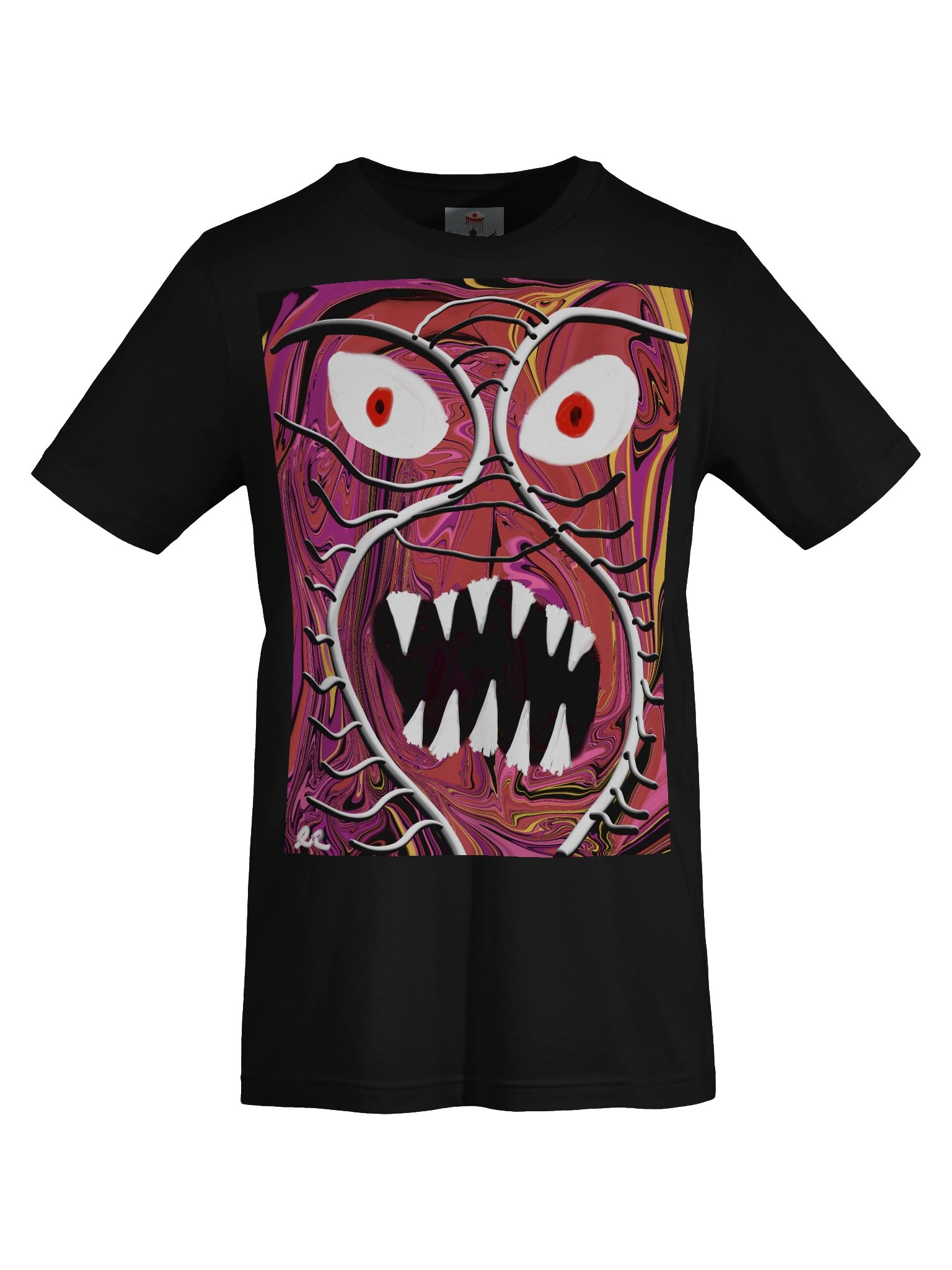 Psychedelic Monster Face Tee product image (5)