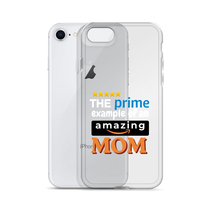 Amazing Mom – Clear iPhone Case | Mother’s Day Gift product image (2)