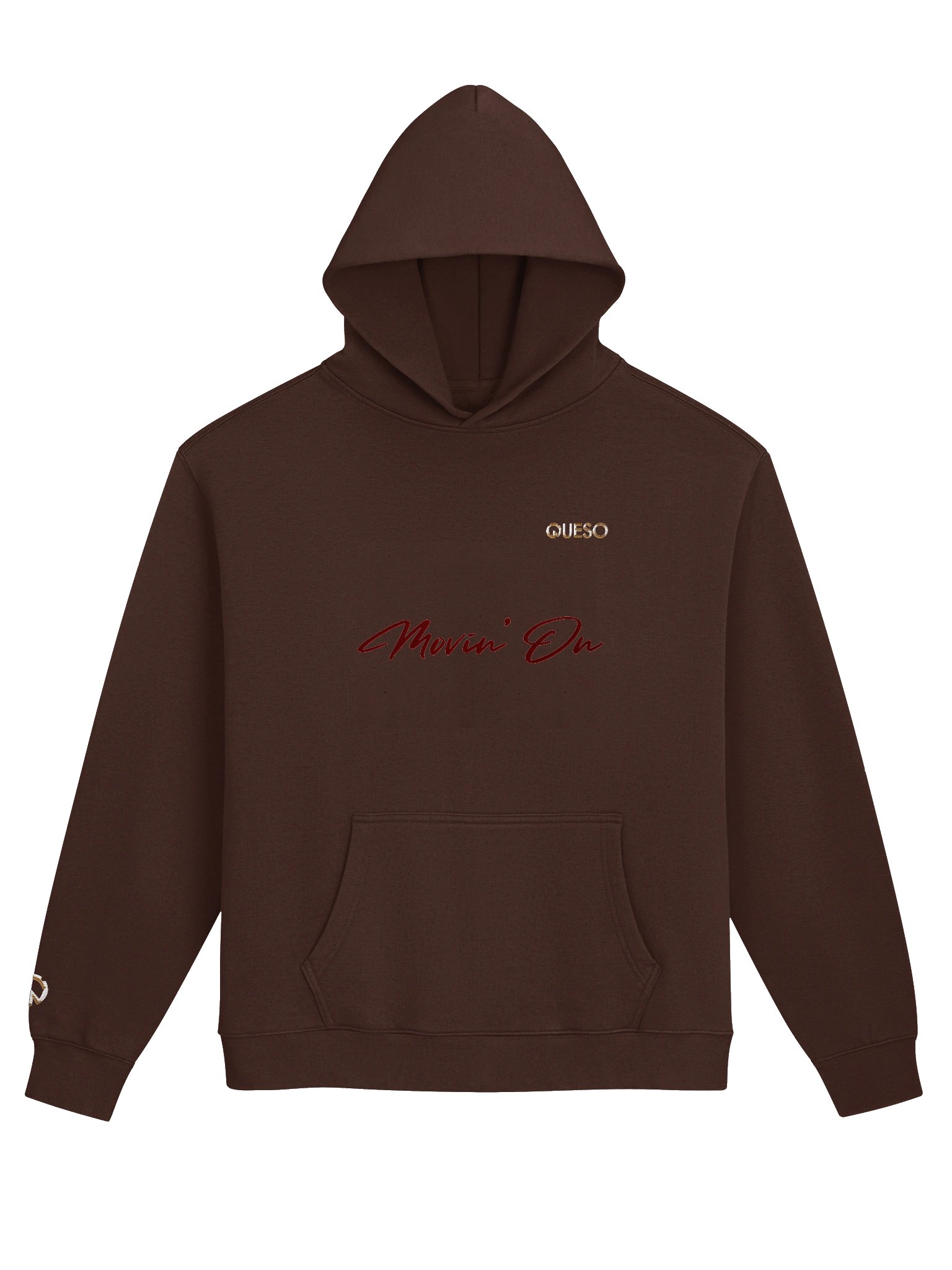Queso Foundations Hoodie - Movin' On - Maroon product image (1)