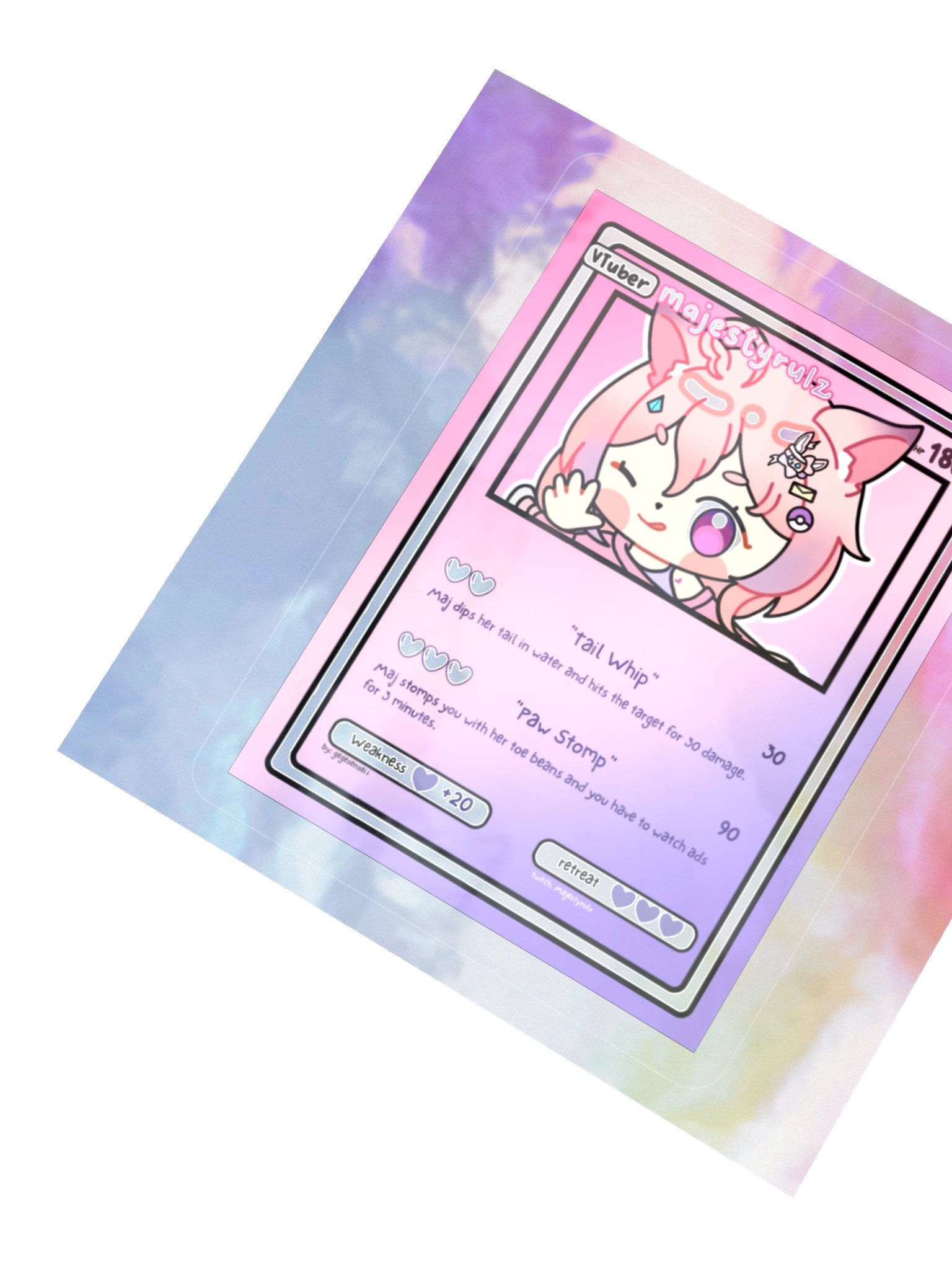 TCG Inspired Majestyrulz Sticker product image (5)