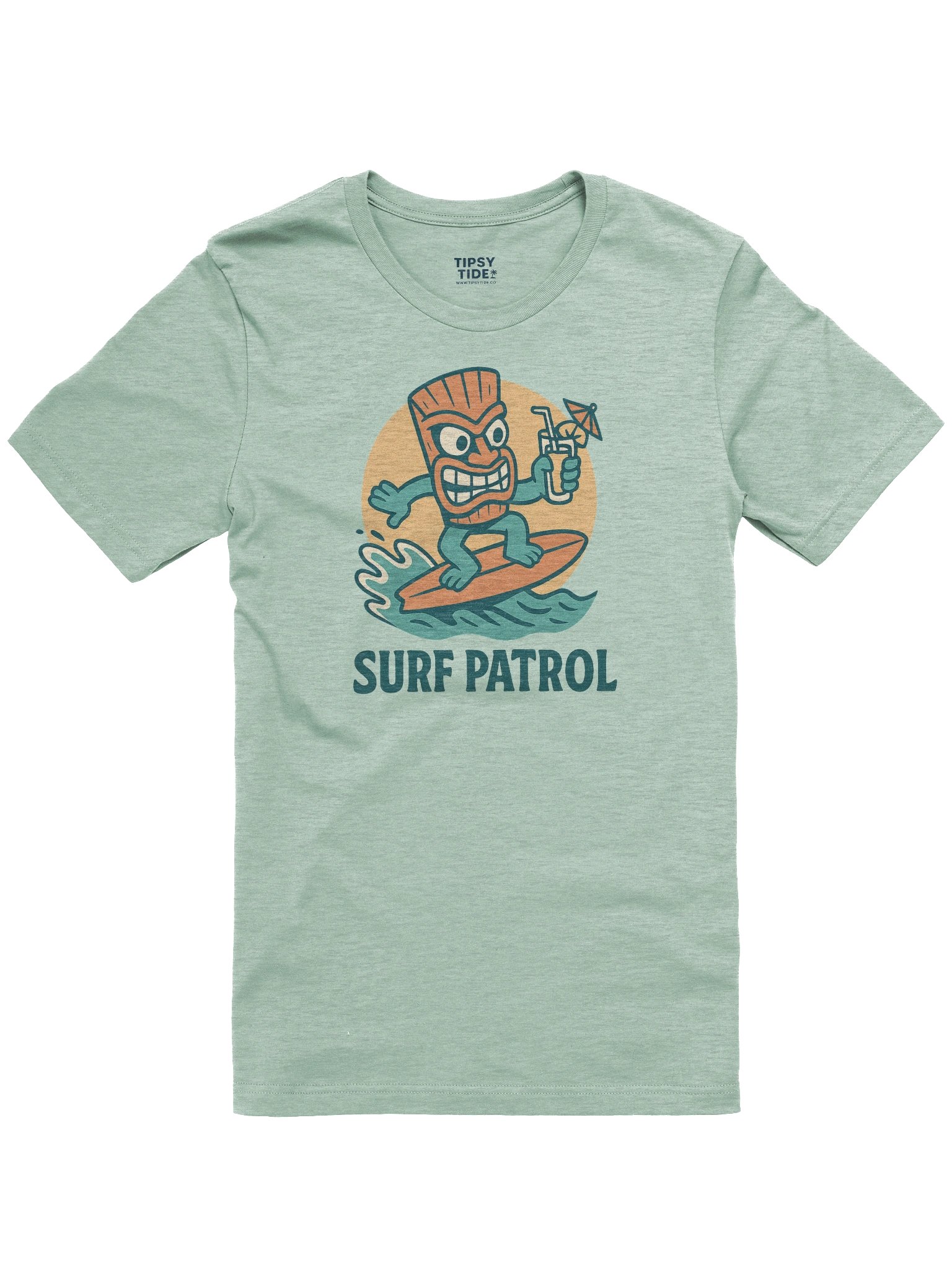 Surf Patrol Tiki Wave T-Shirt product image (2)
