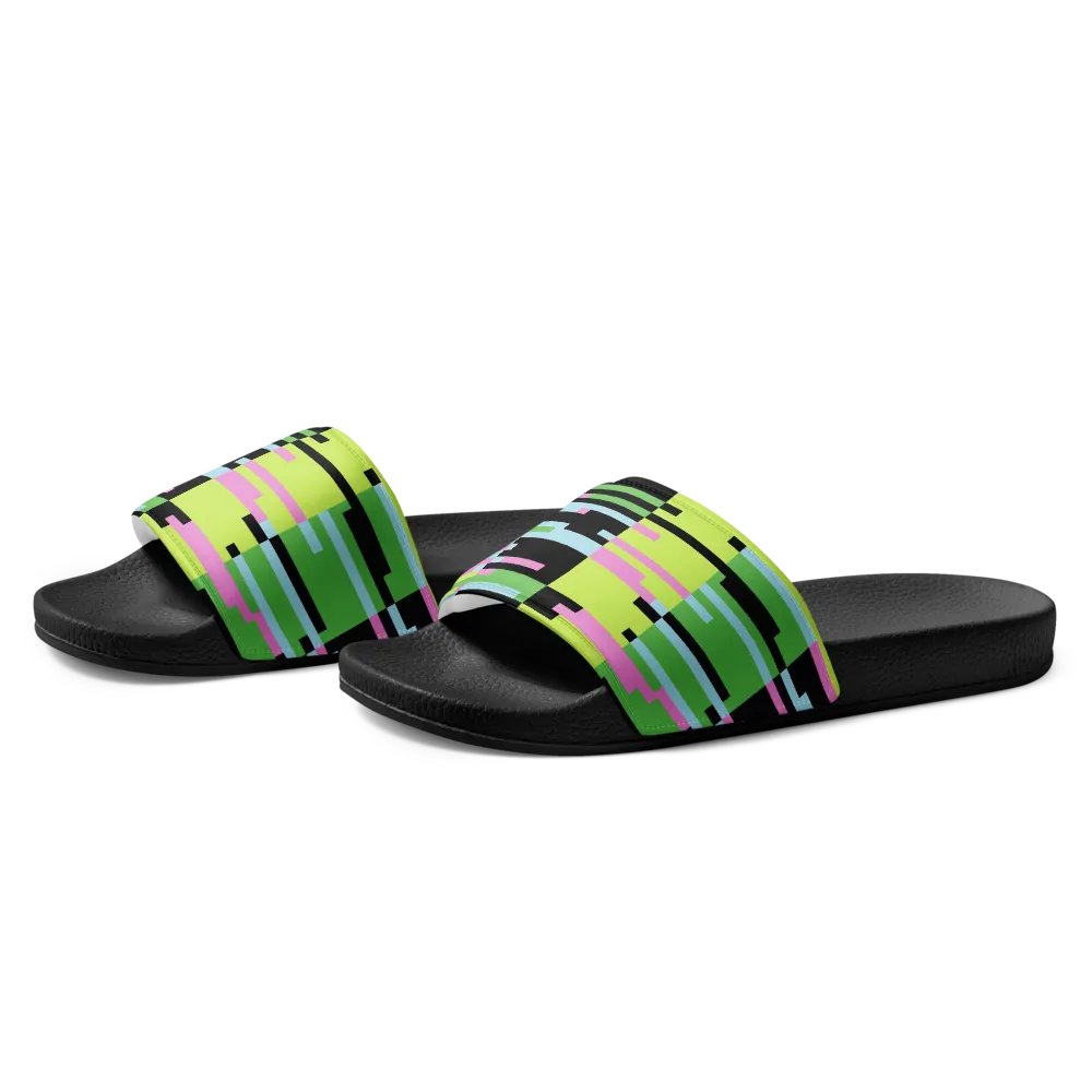 Pastel Grid Comfort Slides product image (2)