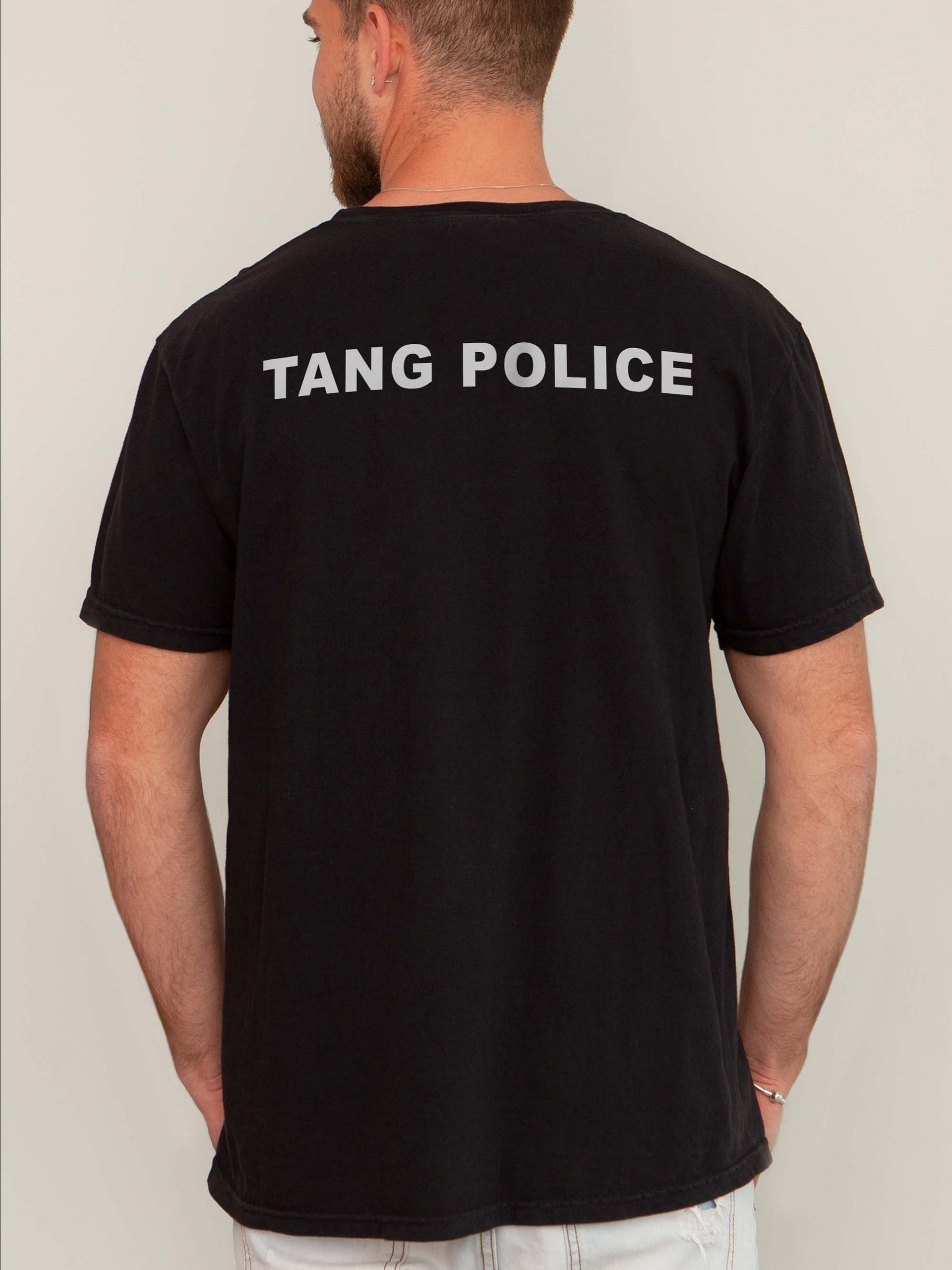 Tang Police(Front and Back Prints) T-Shirt for Reef Aquarium Lovers product image (3)