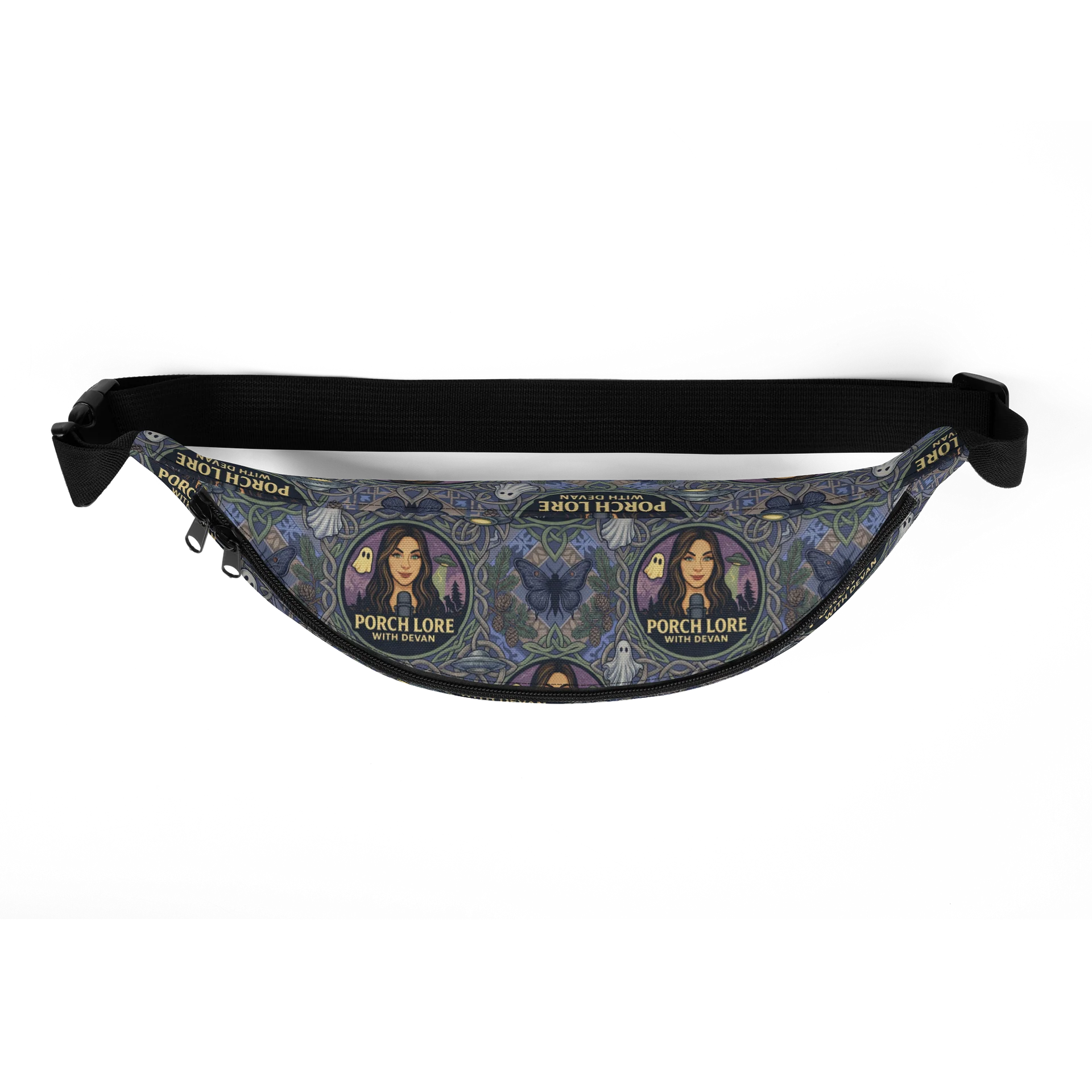 PORCH LORE DEVAN PERIWINKLE MOTH FANNY PACK product image (5)