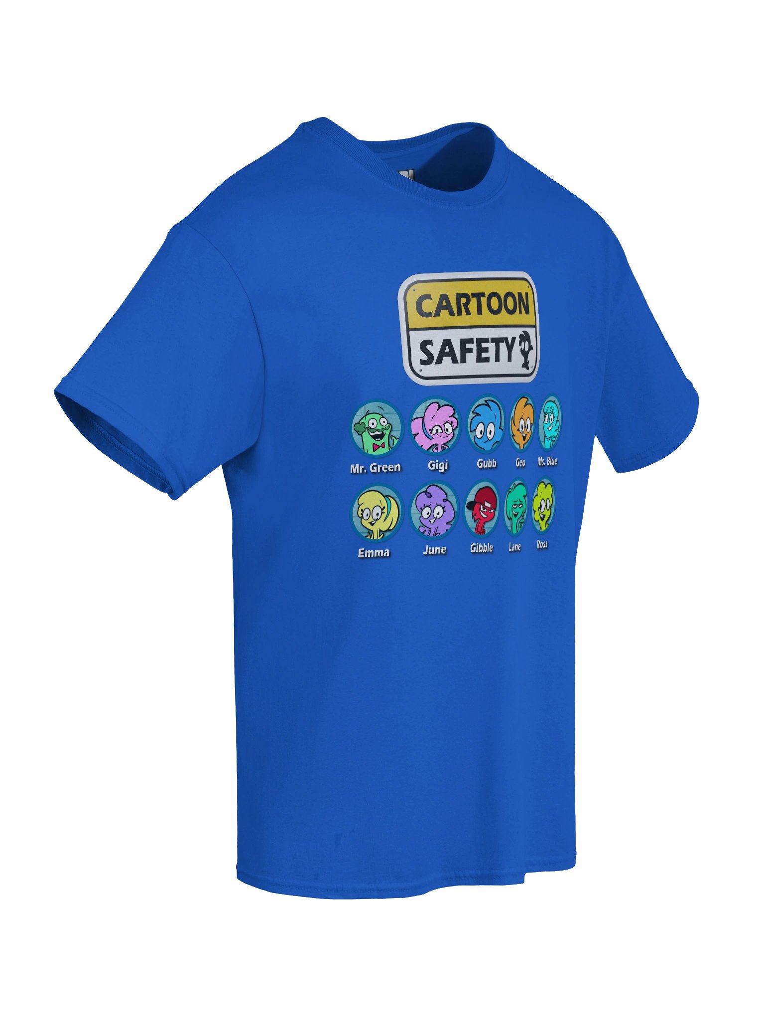 Cartoon Safety - Students and Staff T-Shirt product image (3)