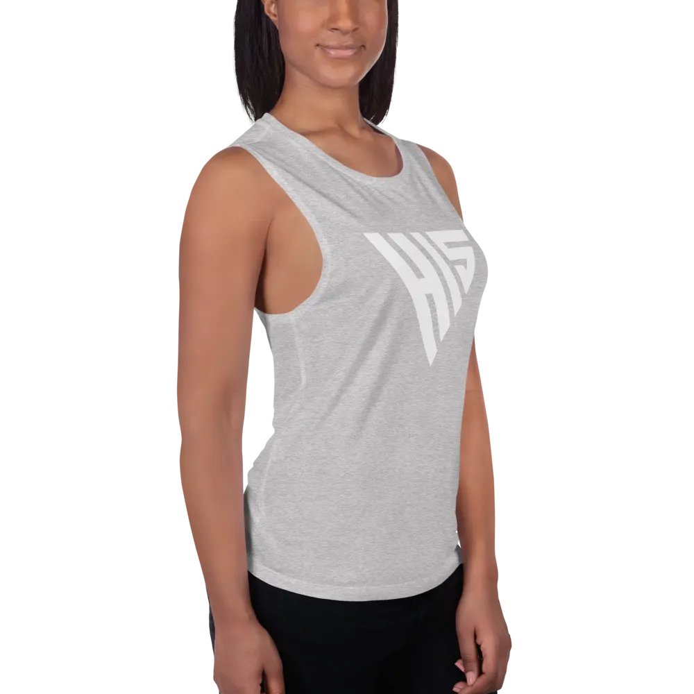 HEYIMSTEVE Emblem- Drapey Fit Muscle Tank product image (15)