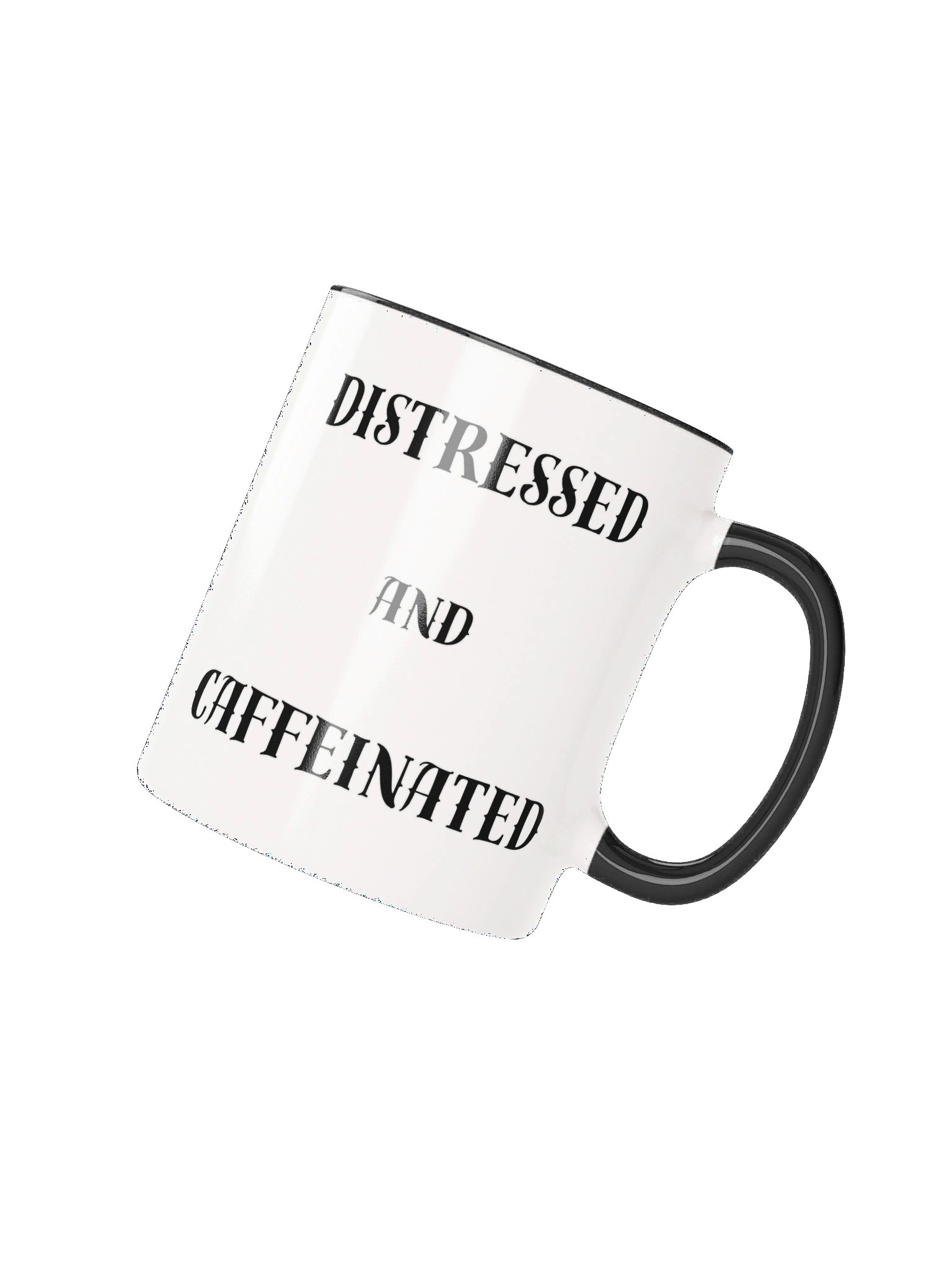 Distressed and Caffeinated mug product image (4)