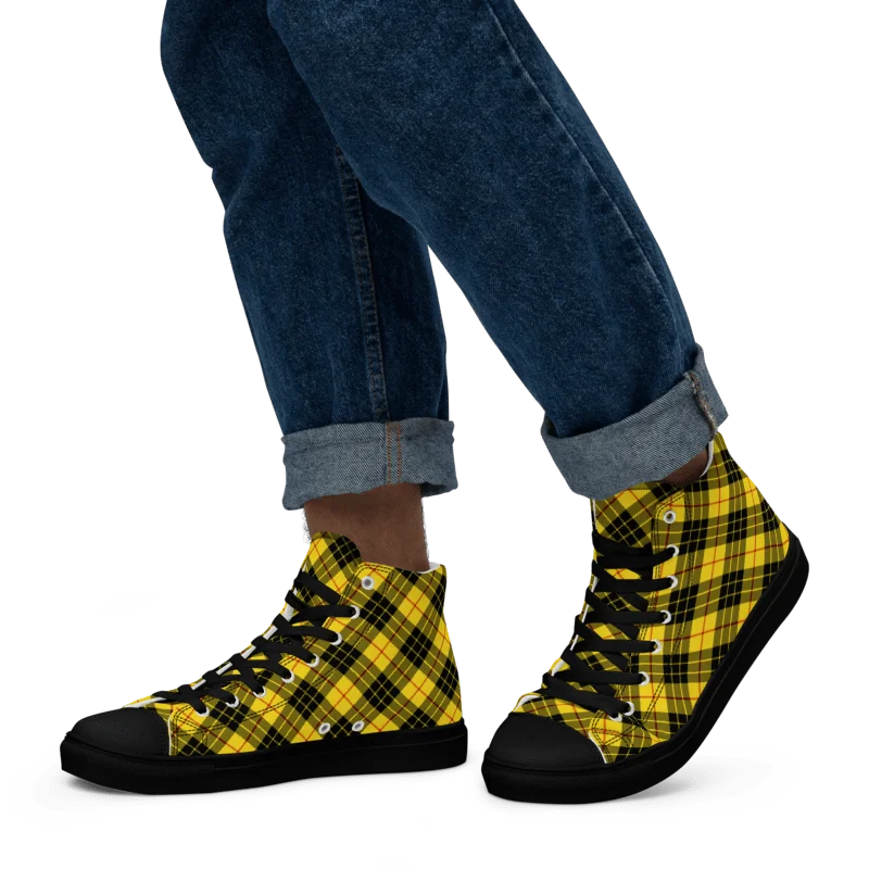 MacLeod Tartan Men's High Top Shoes product image (5)