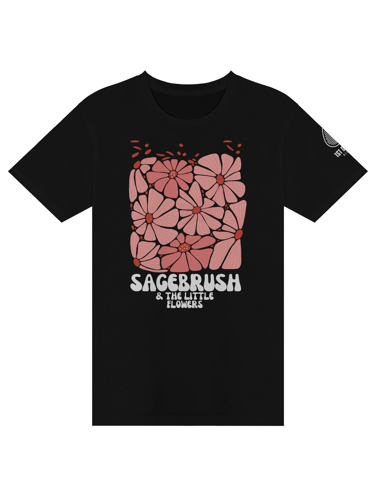 Sagebrush & The Little Flowers Pink Blooms T-shirt — view 2