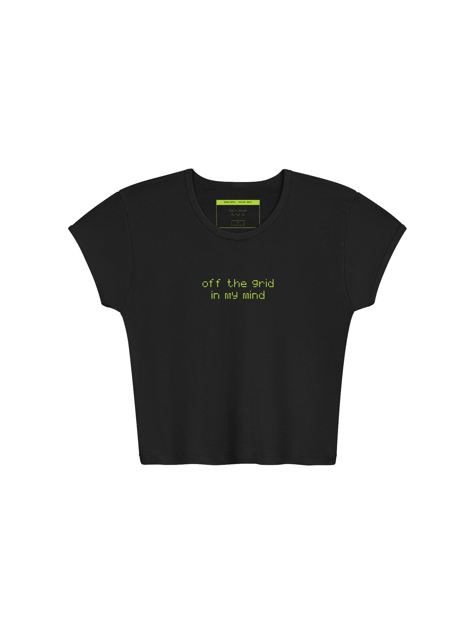 OFF THE GRID baby pixel tee product image (1)