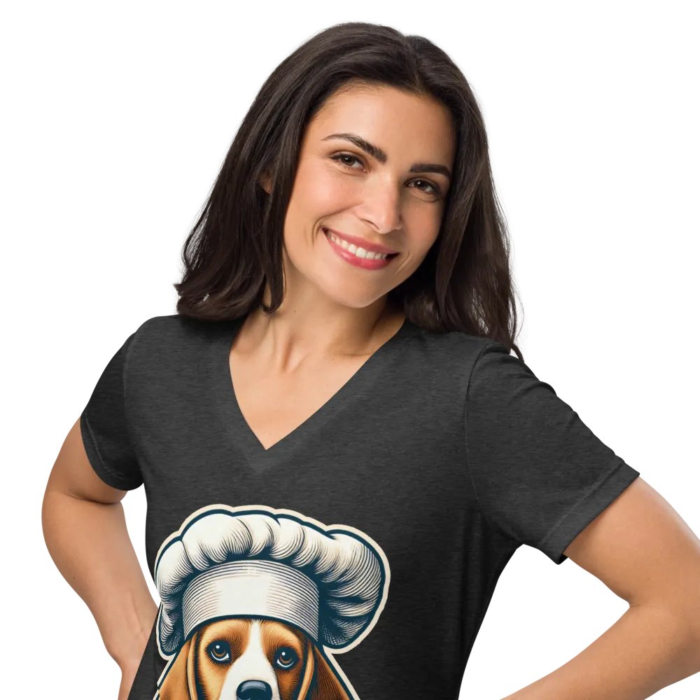 Beagle Chef - V-neck product image (36)
