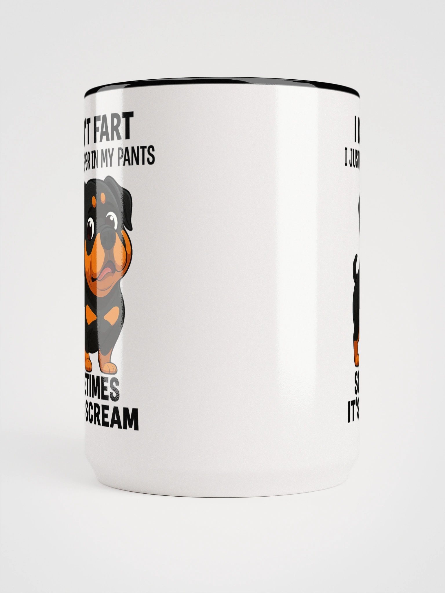 Farting Rottweiler Ceramic Mug product image (5)