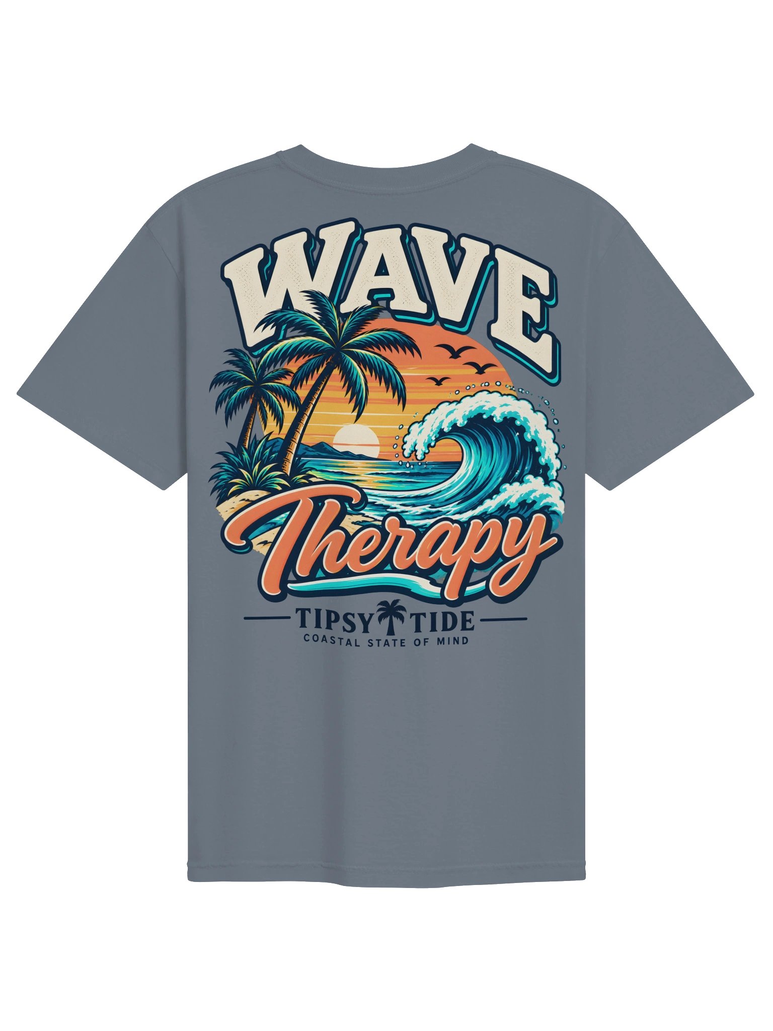 Wave Therapy Tee (Back) product image (1)