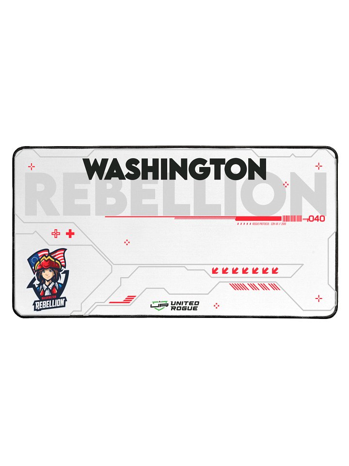 Washington Rebellion White Desk Mat product image (1)