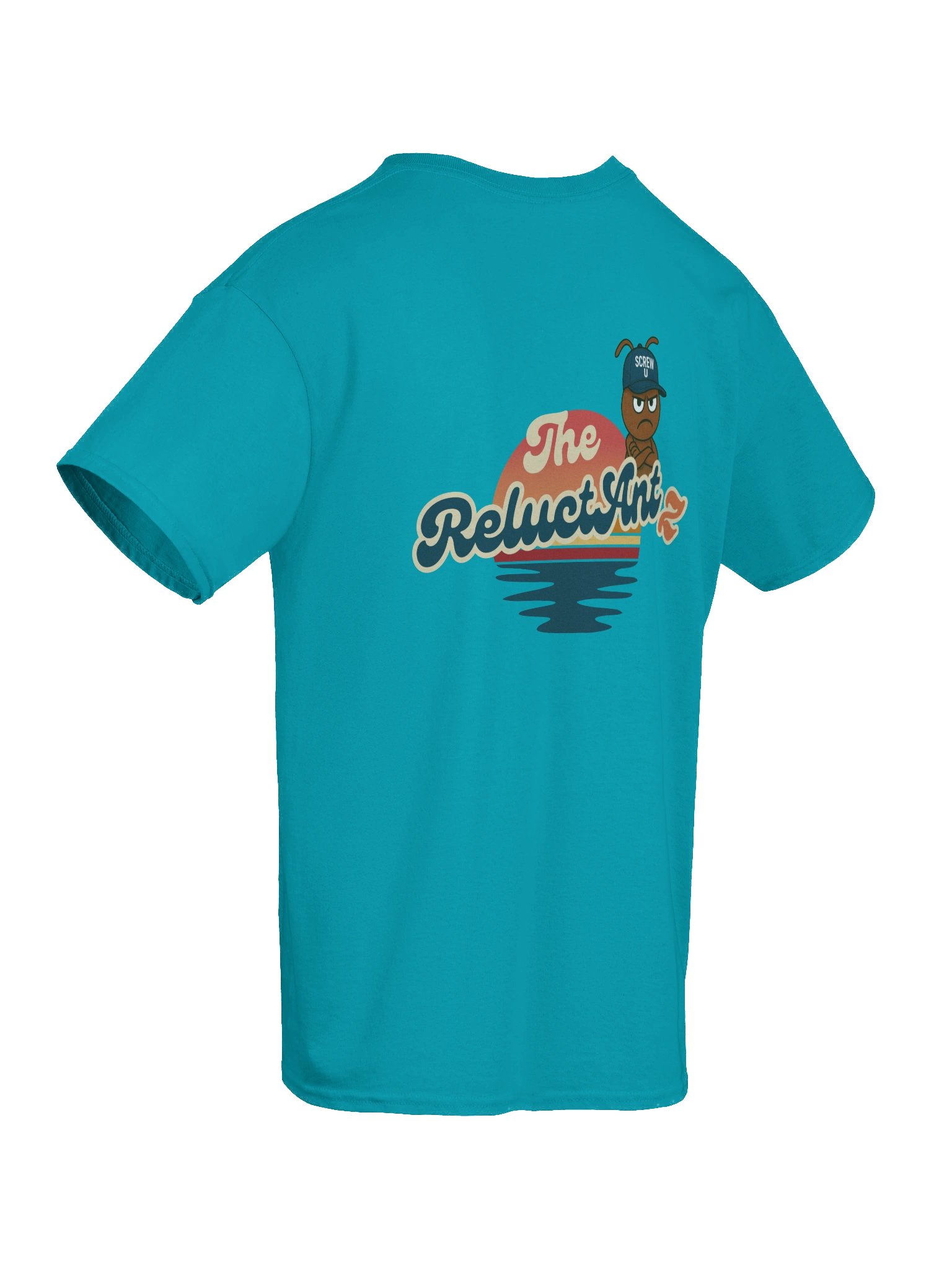 Screw U Ant Tee - Cold Ocean product image (10)