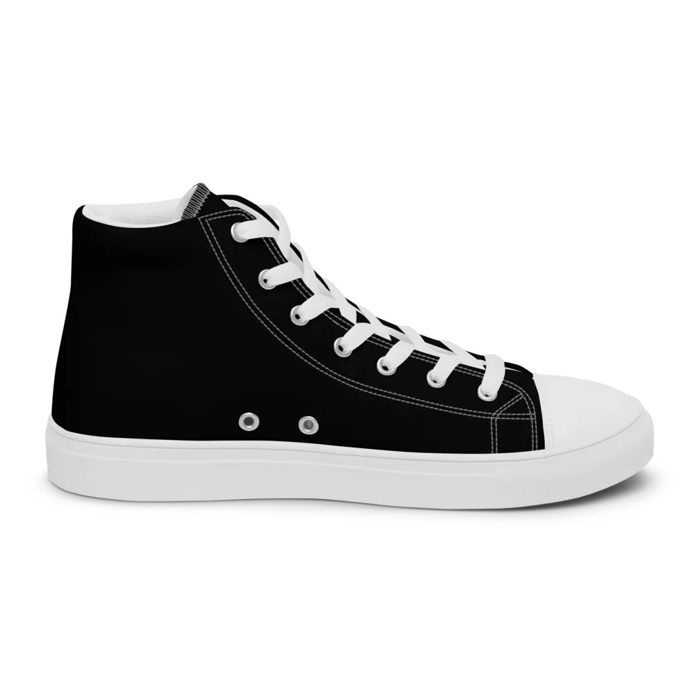 Blessed by God Black High Tops V2 product image (5)