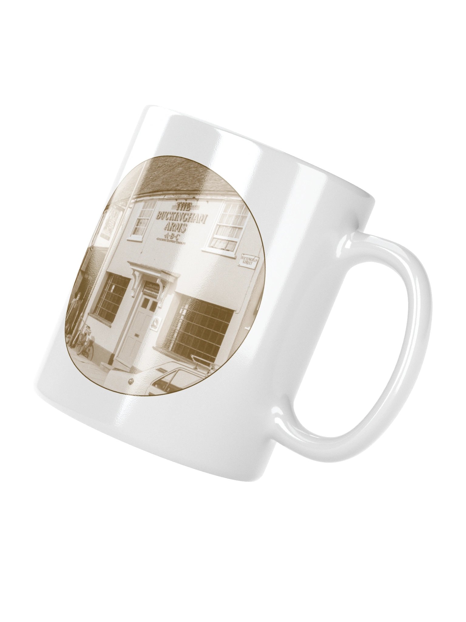 White Mug - Buckingham Arms product image (3)