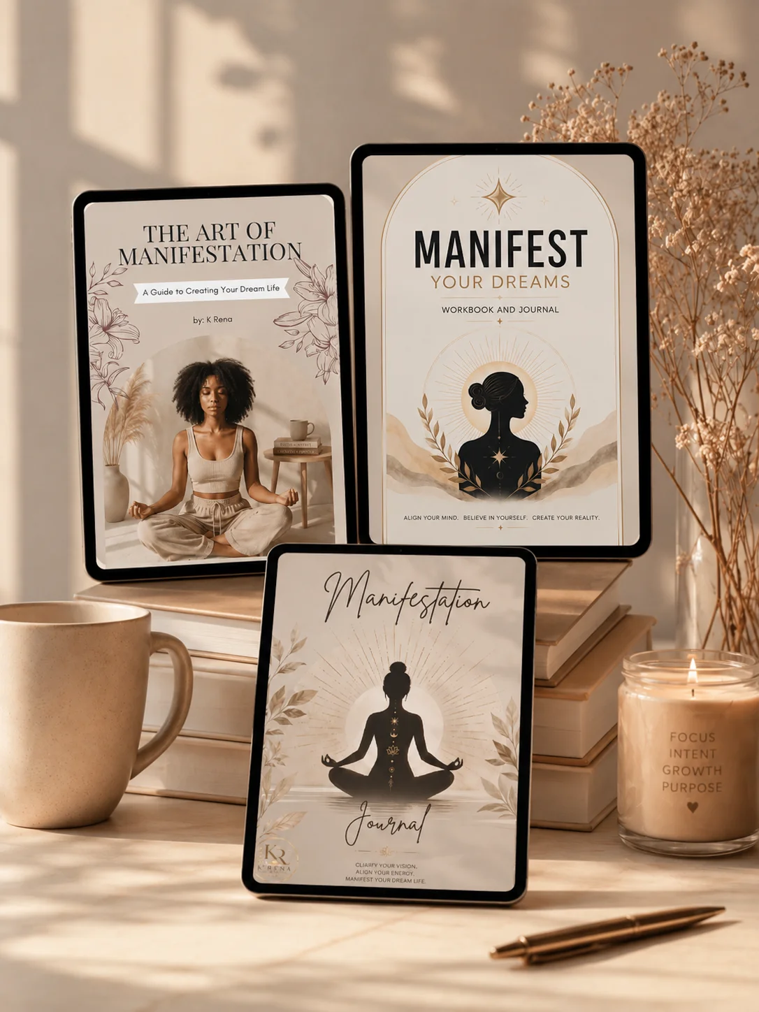The Art of Manifestation: A Guide to Creating Your Dream Life Pack product image (1)