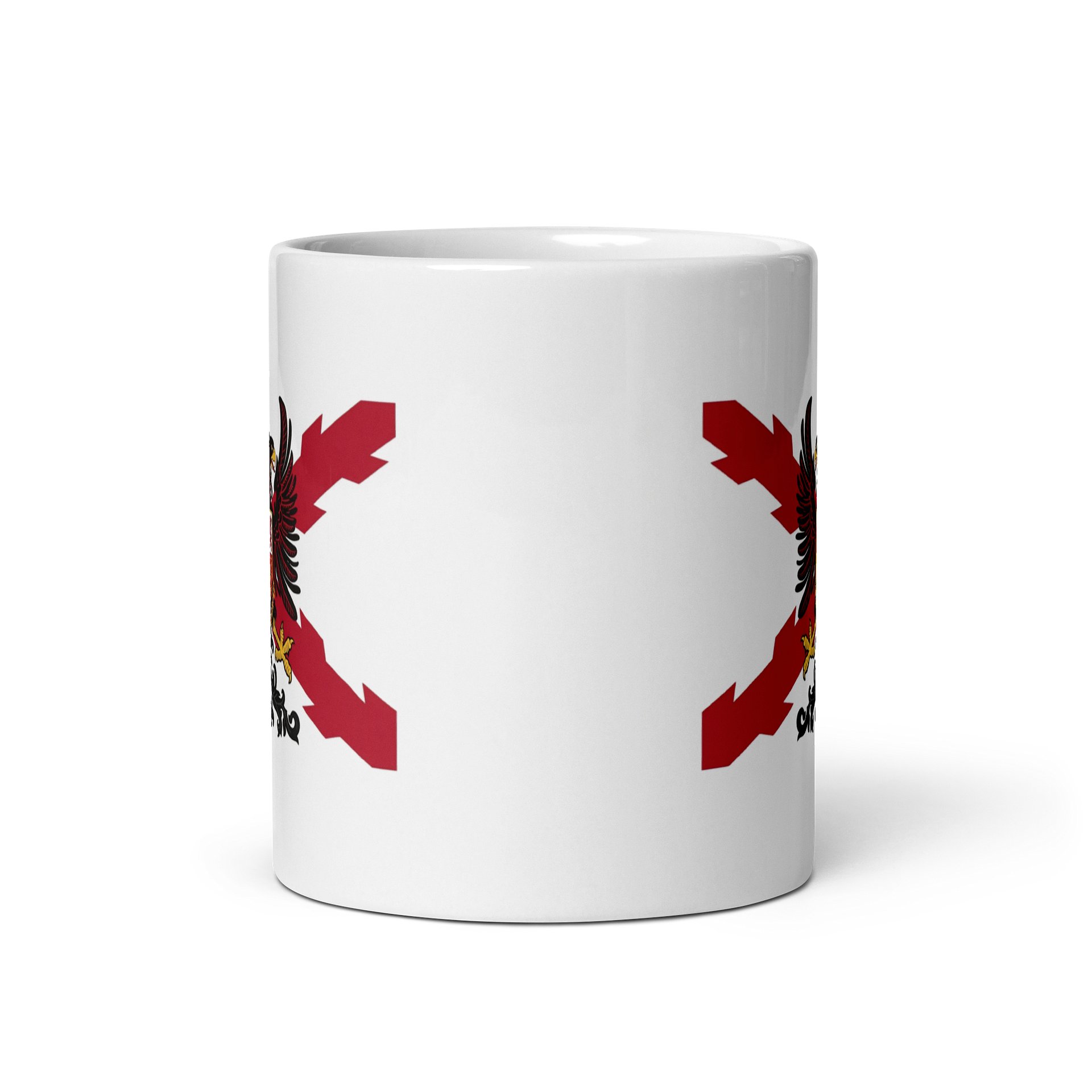 Taza de bandera de Cruz de Borgoña product image (3)