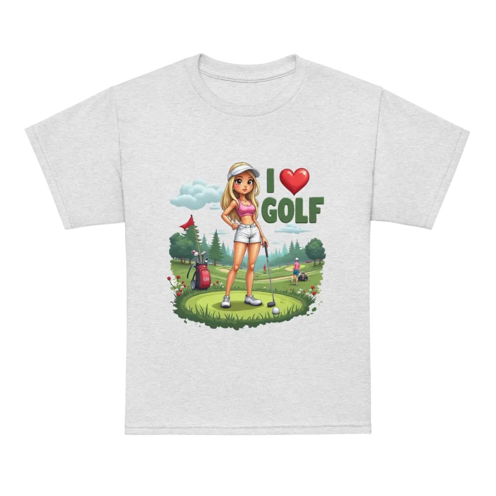 Swing into Style: Youth Golf Enthusiast Tee product image (72)