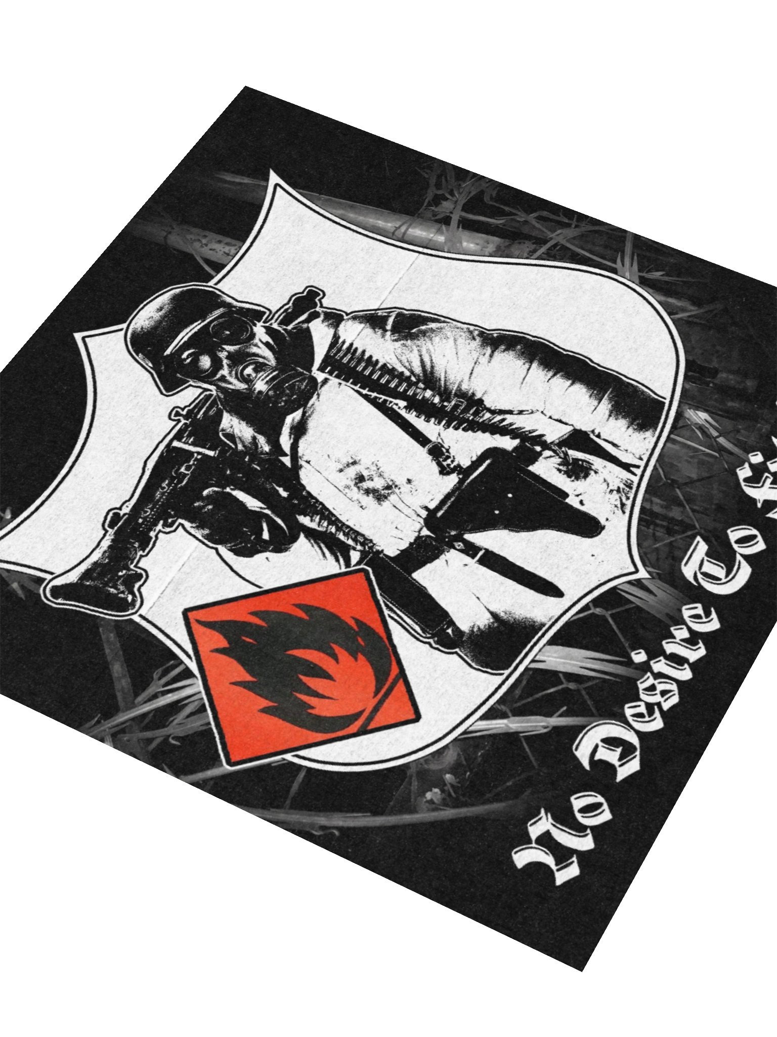 "NO DESIRE TO FIT IN" STICKER product image (8)