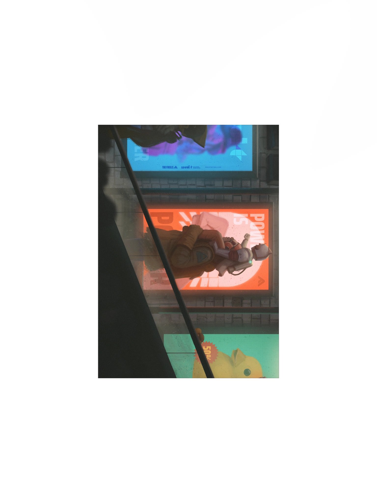 POWER, Arc RaiderxTheFinals Matte Art Print product image (2)