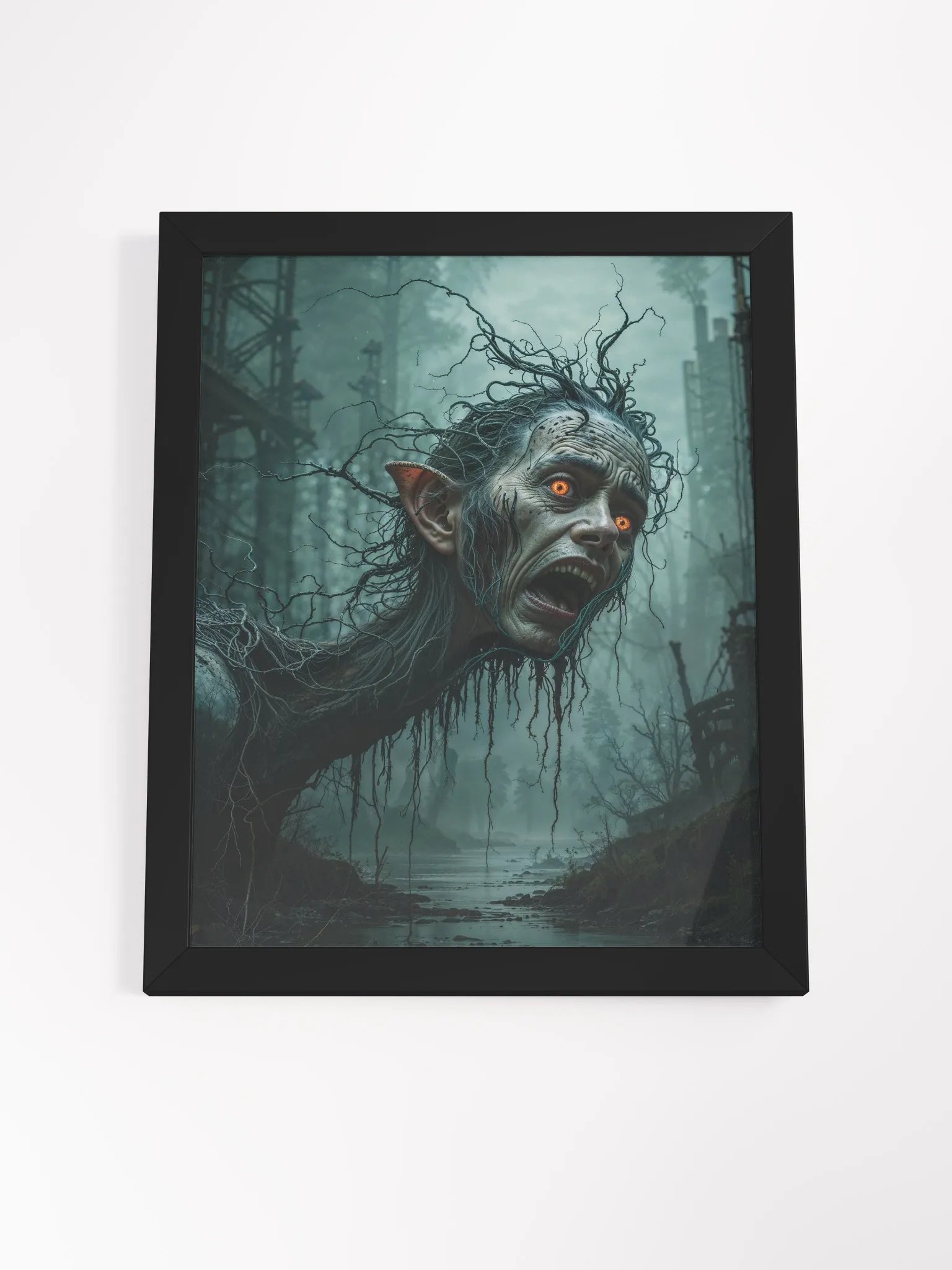 Dystopian Despair Framed Print product image (19)