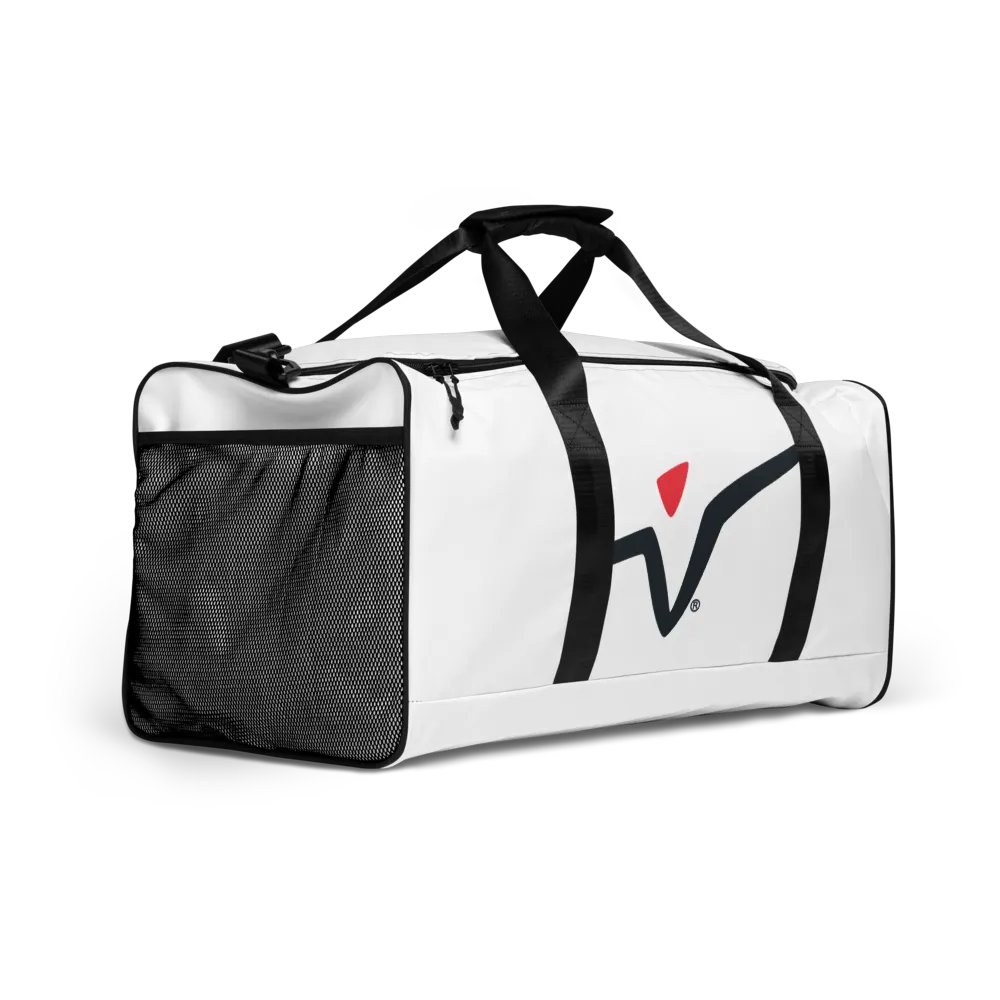 FTA - Checkmark Chic All-Over Print Duffle Bag product image (2)