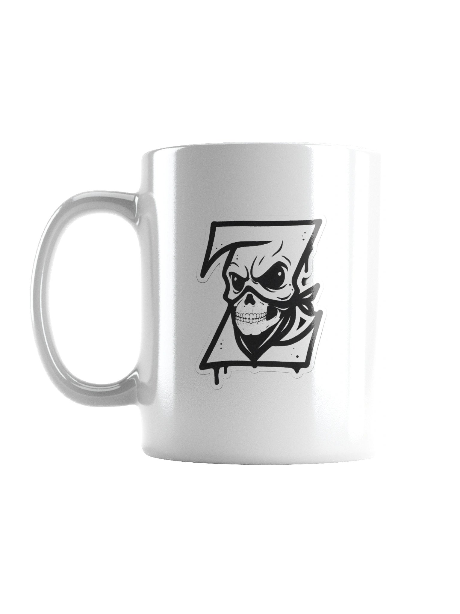Z's Wicked Members Only Cup White. product image (1)