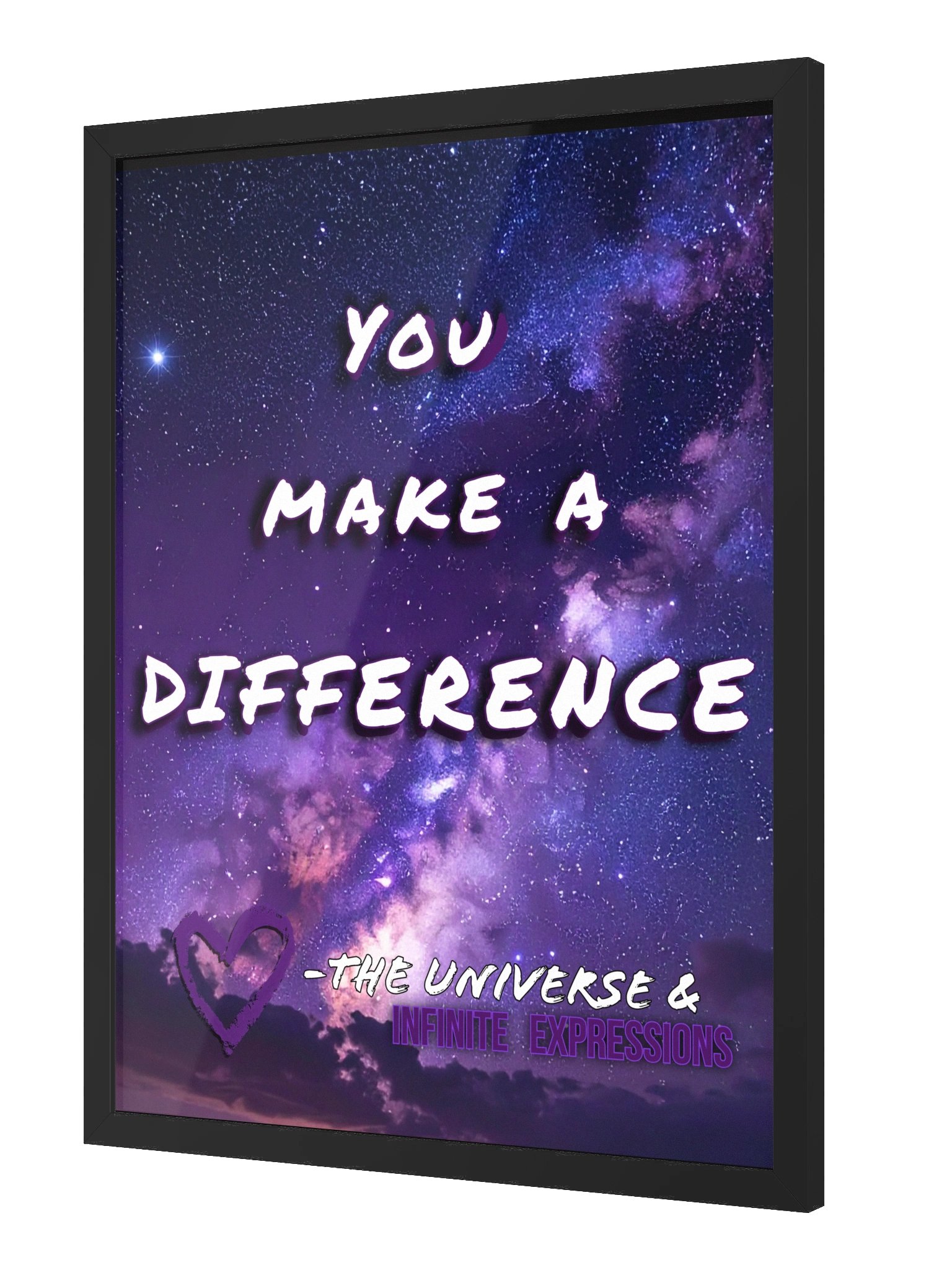 You Make A Difference - Poster & Frame product image (2)