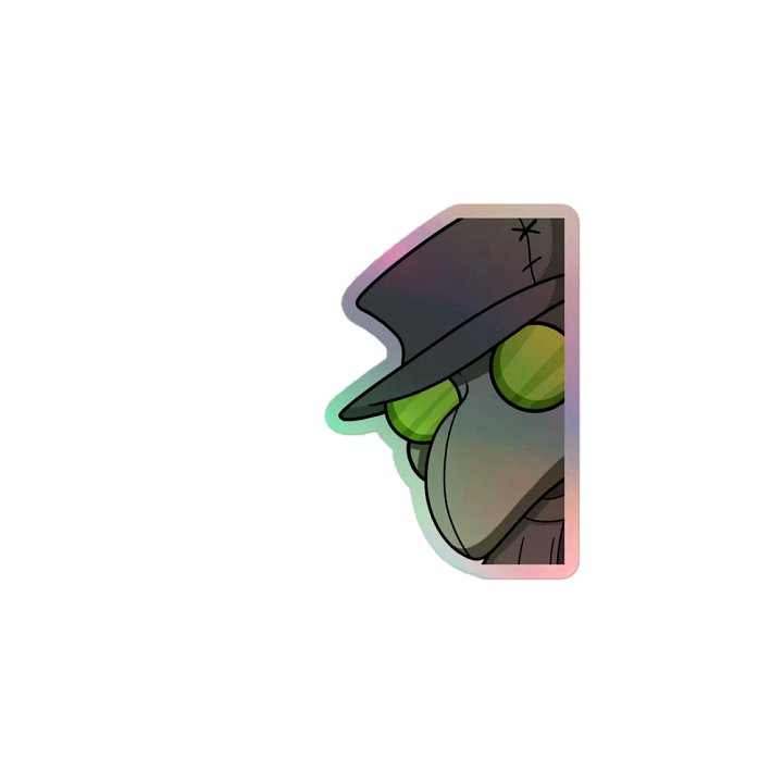 Lurking Dr. Hide Holographic Sticker product image (1)