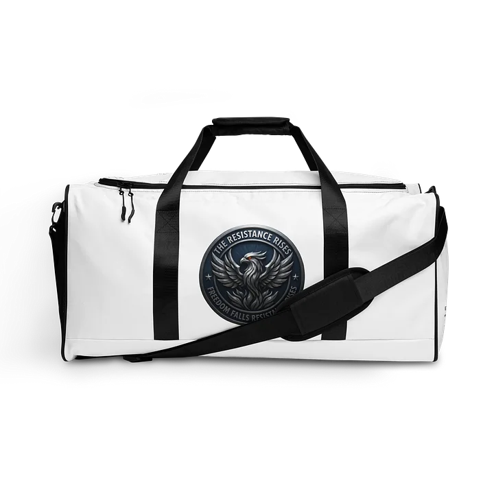 RESISTANCE RISES COLLECTORS FIRST EDITION ORIGINAL PROTESTERS DUFFLE BAG product image (1)