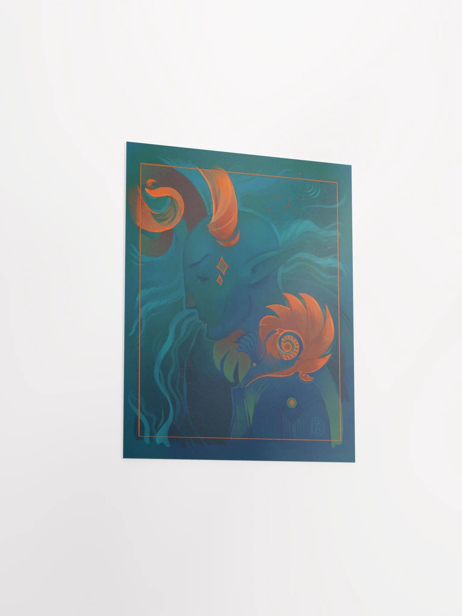 Elf Mage Art Print product image (3)