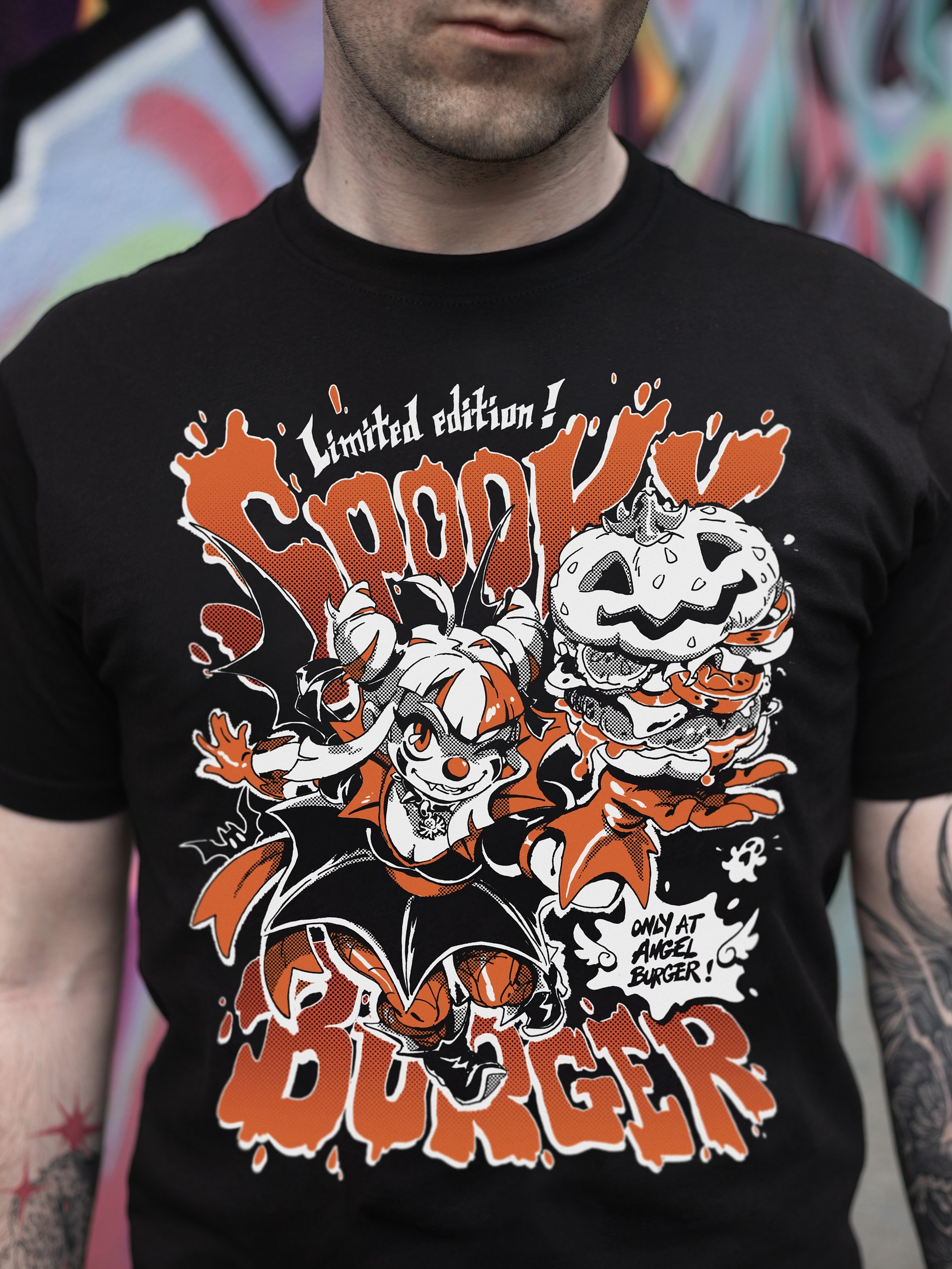 Kim SPOOKY BURGER Tee product image (4)