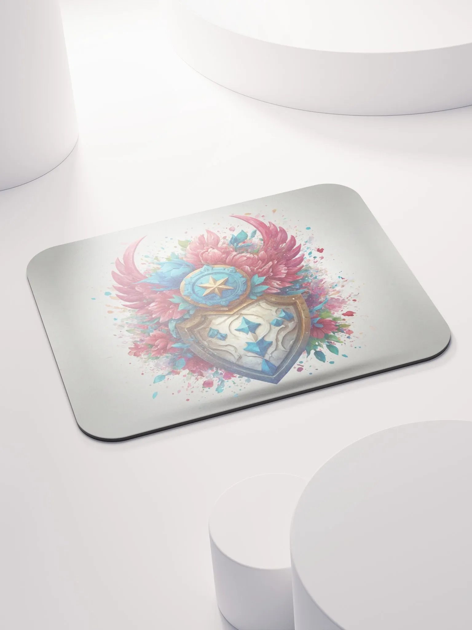 Pink Wing Classic Mouse Pad product image (4)