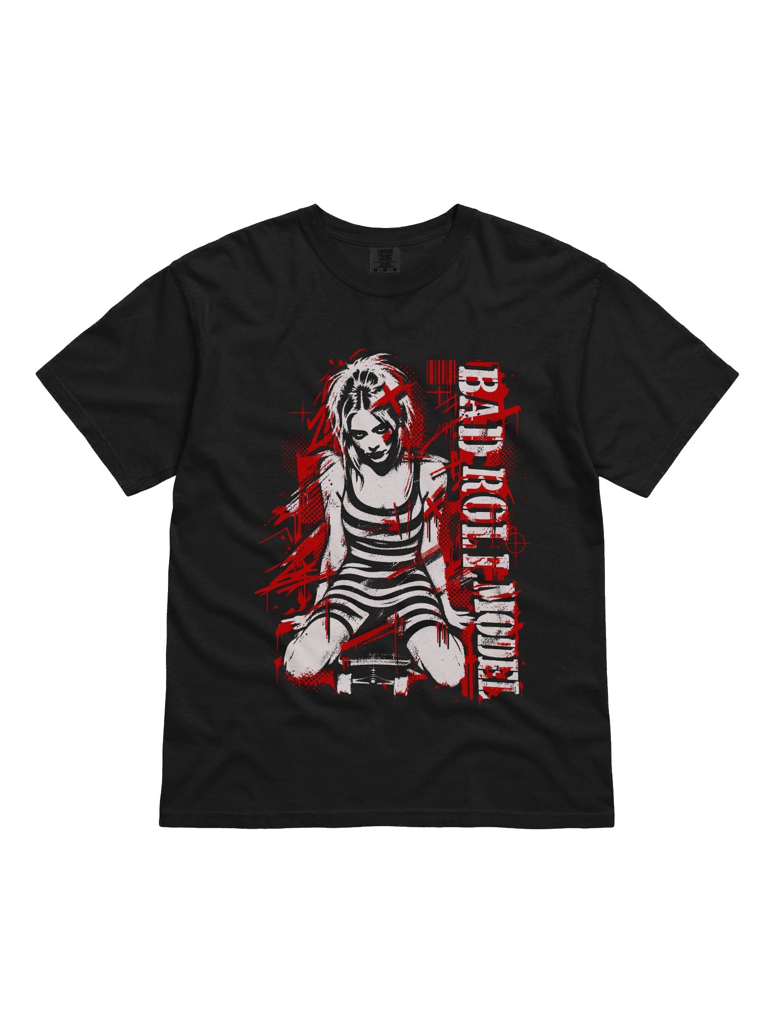 Bad Roll Model Heavyweight Vintage Graphic Tee product image (9)