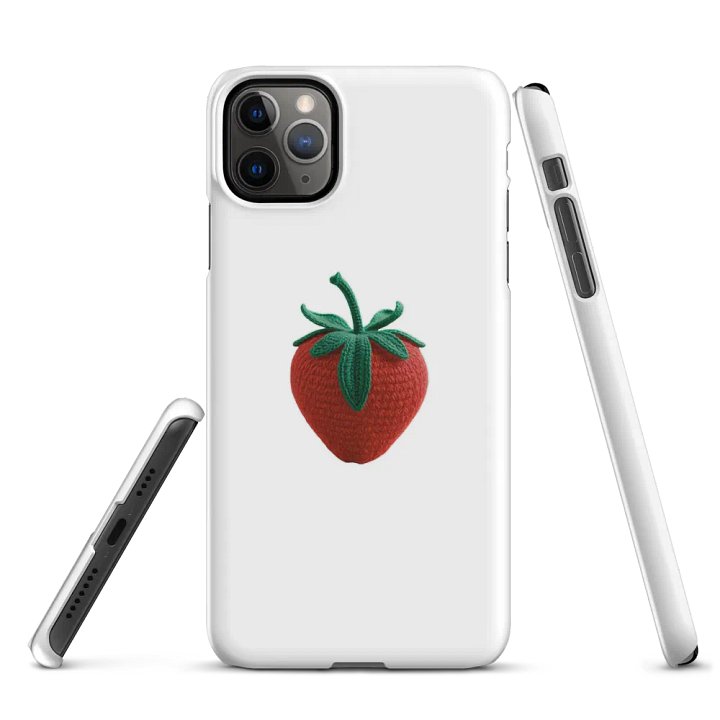 CosyAvocado Snap Case for iPhone Strawberry #1 product image (3)