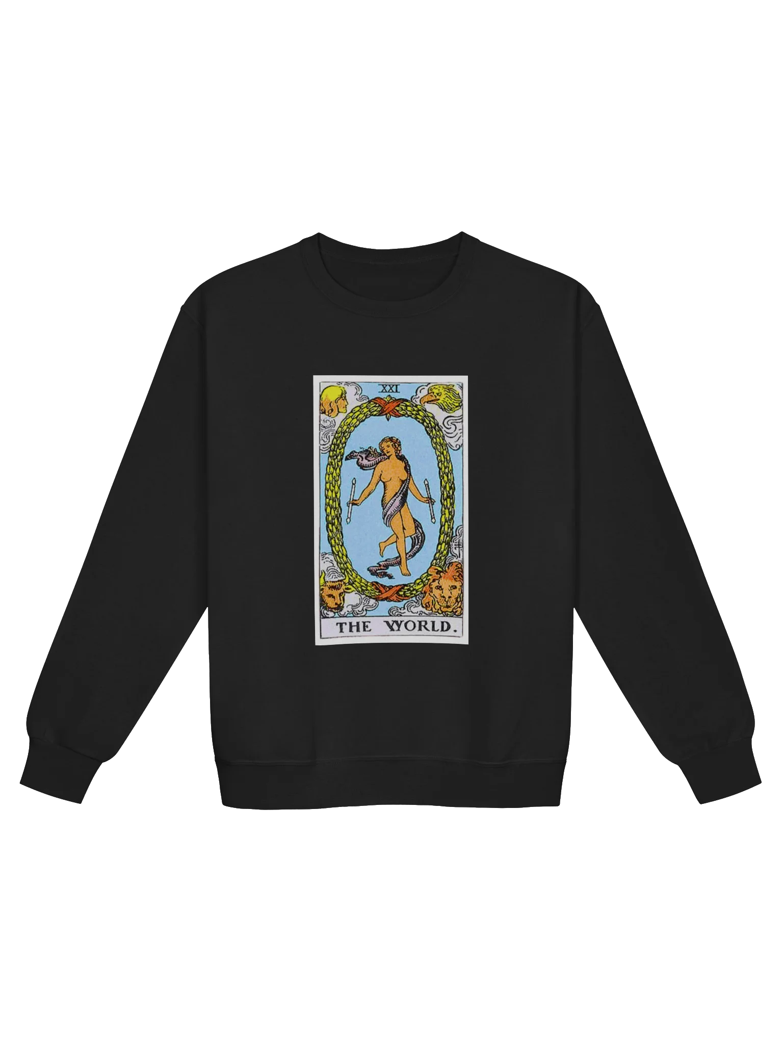 The World Tarot Unisex Crewneck Sweatshirt product image (3)