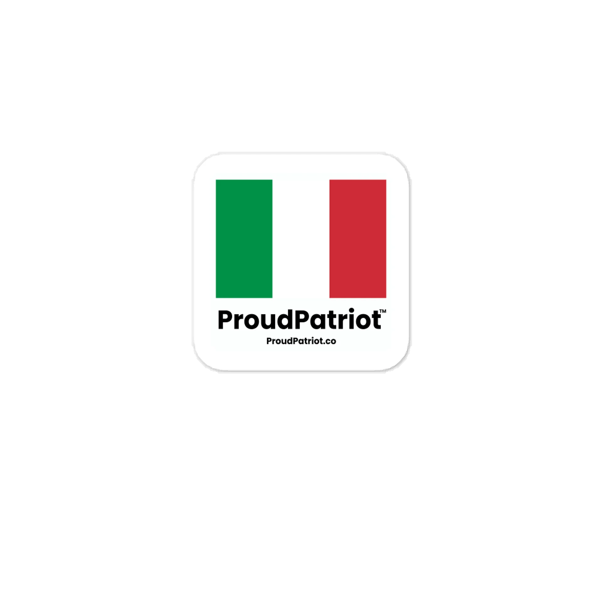 Italy Flag Vinyl Sticker product image (1)