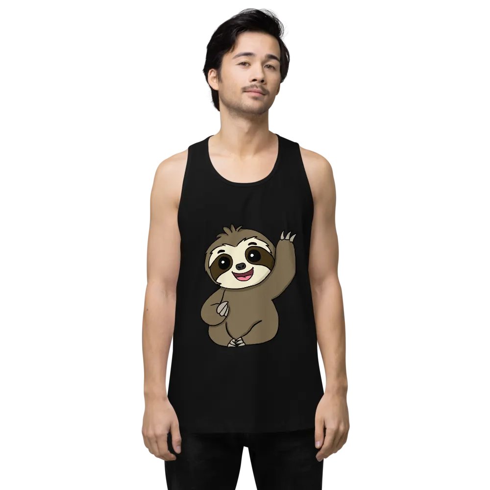 Mens Tank top - Wave product image (8)