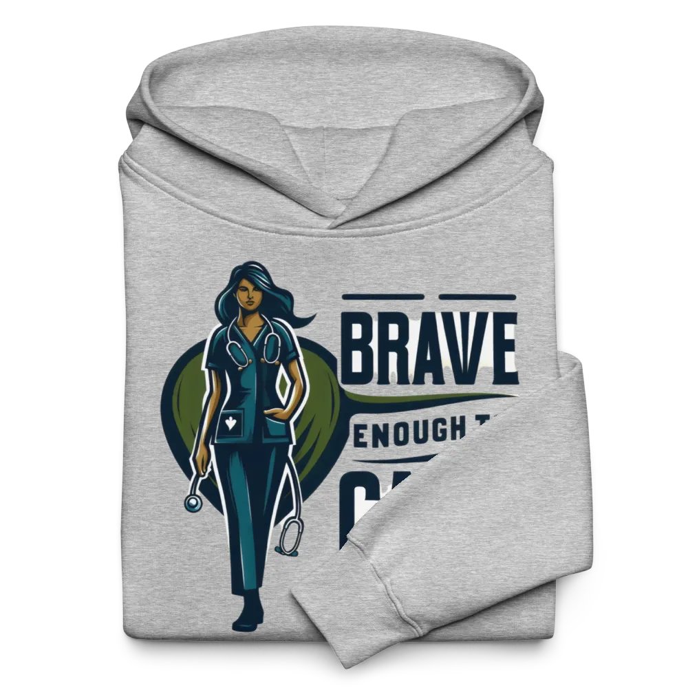 brave enough to care hoodie product image (10)