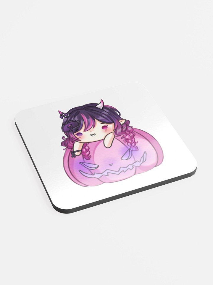 Sleepy Demon Jack o' Lantern Coaster product image (2)