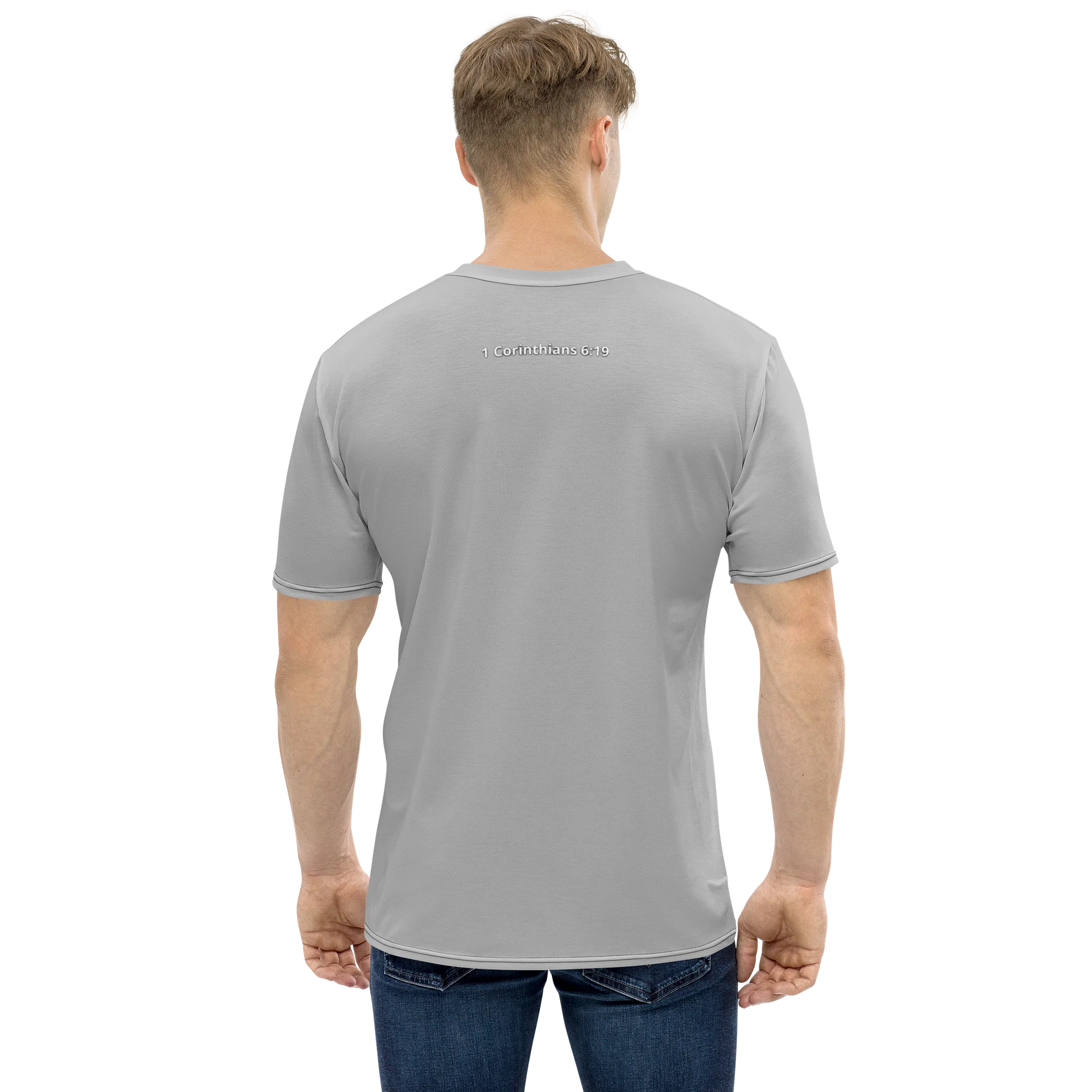 His House Mens Performance T-Shirt - Silver product image (1)
