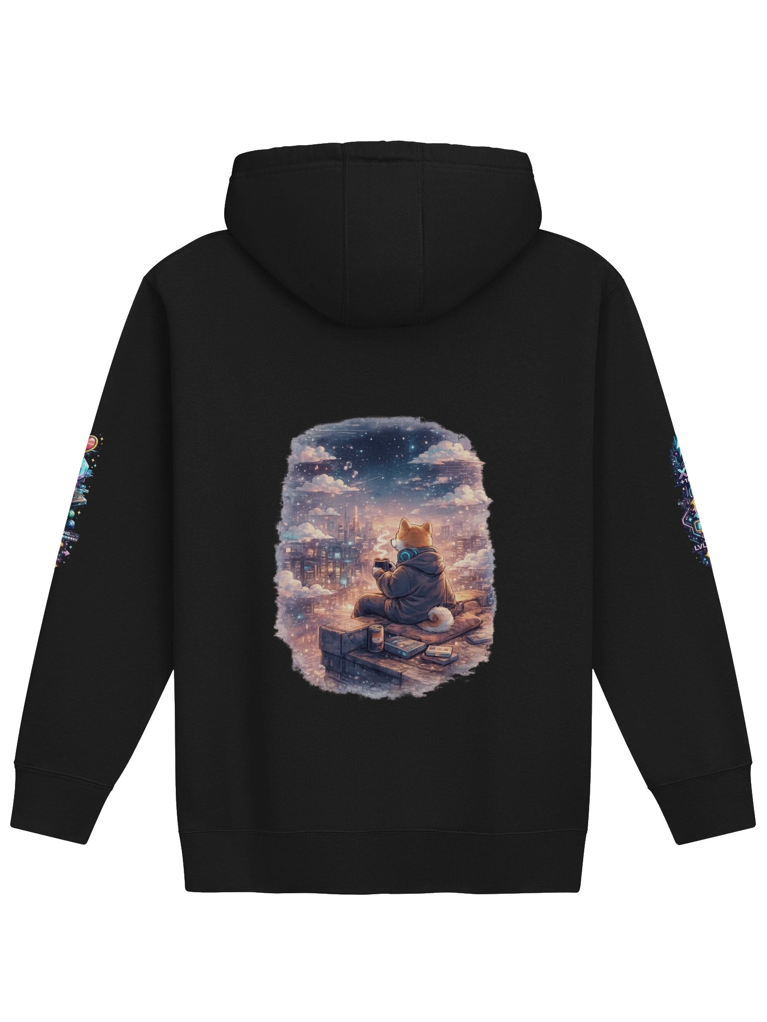 Cotton Heritage Unisex Premium Hoodie - Gamer's Best Friend: Shiba Inu Edition product image (22)